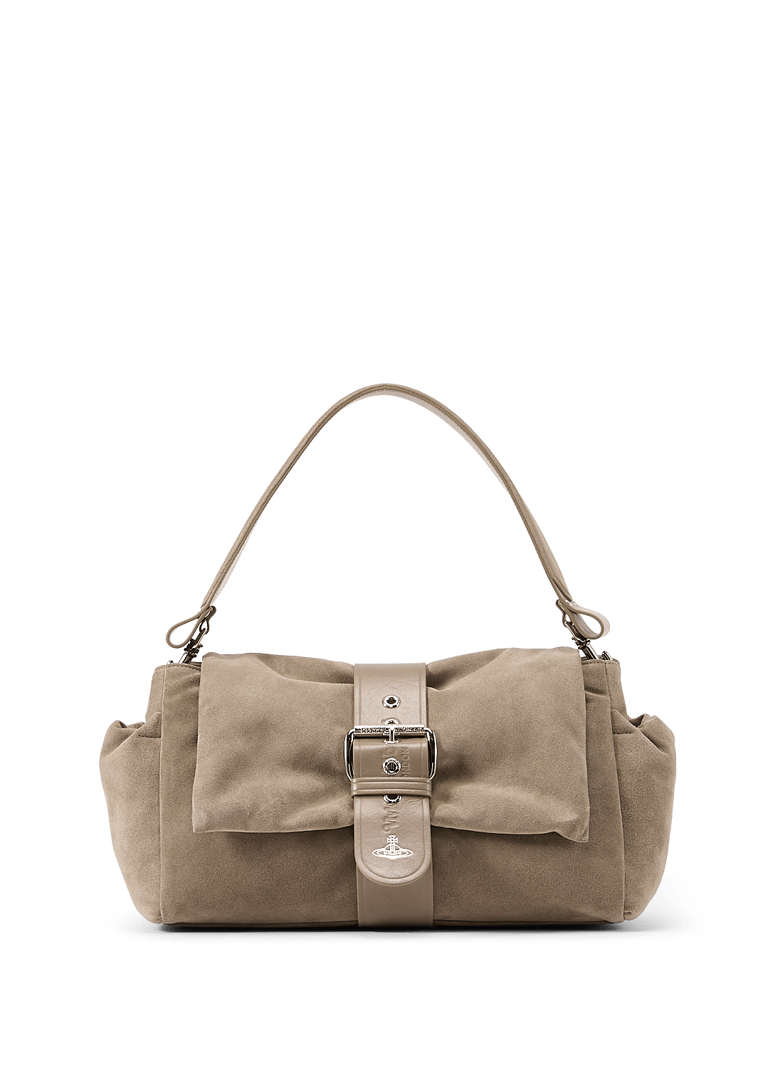 Hazel Treasure suede leather handbag | VIVIENNE WESTWOOD