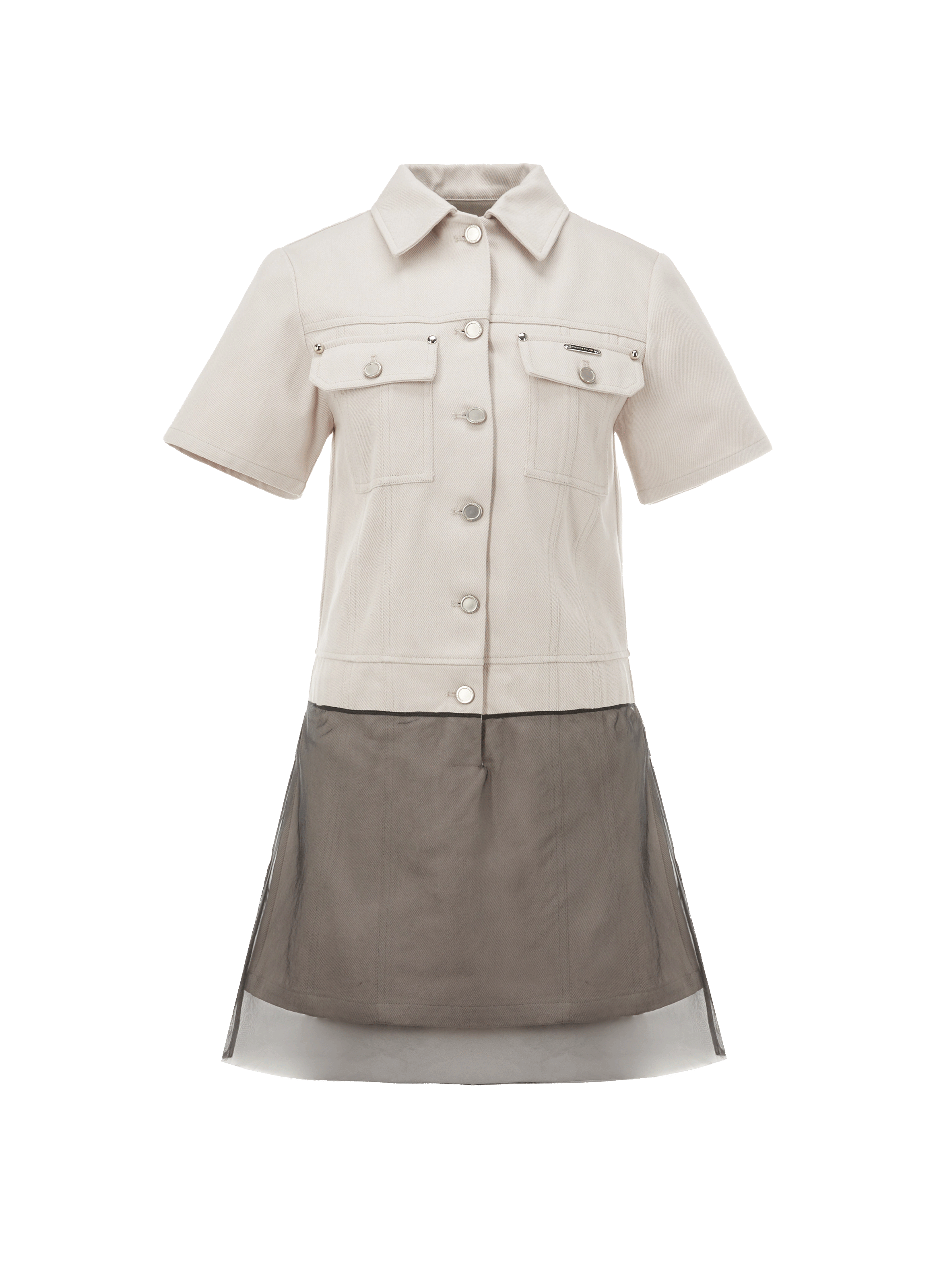 Cotton denim dress | PRIVATE POLICY