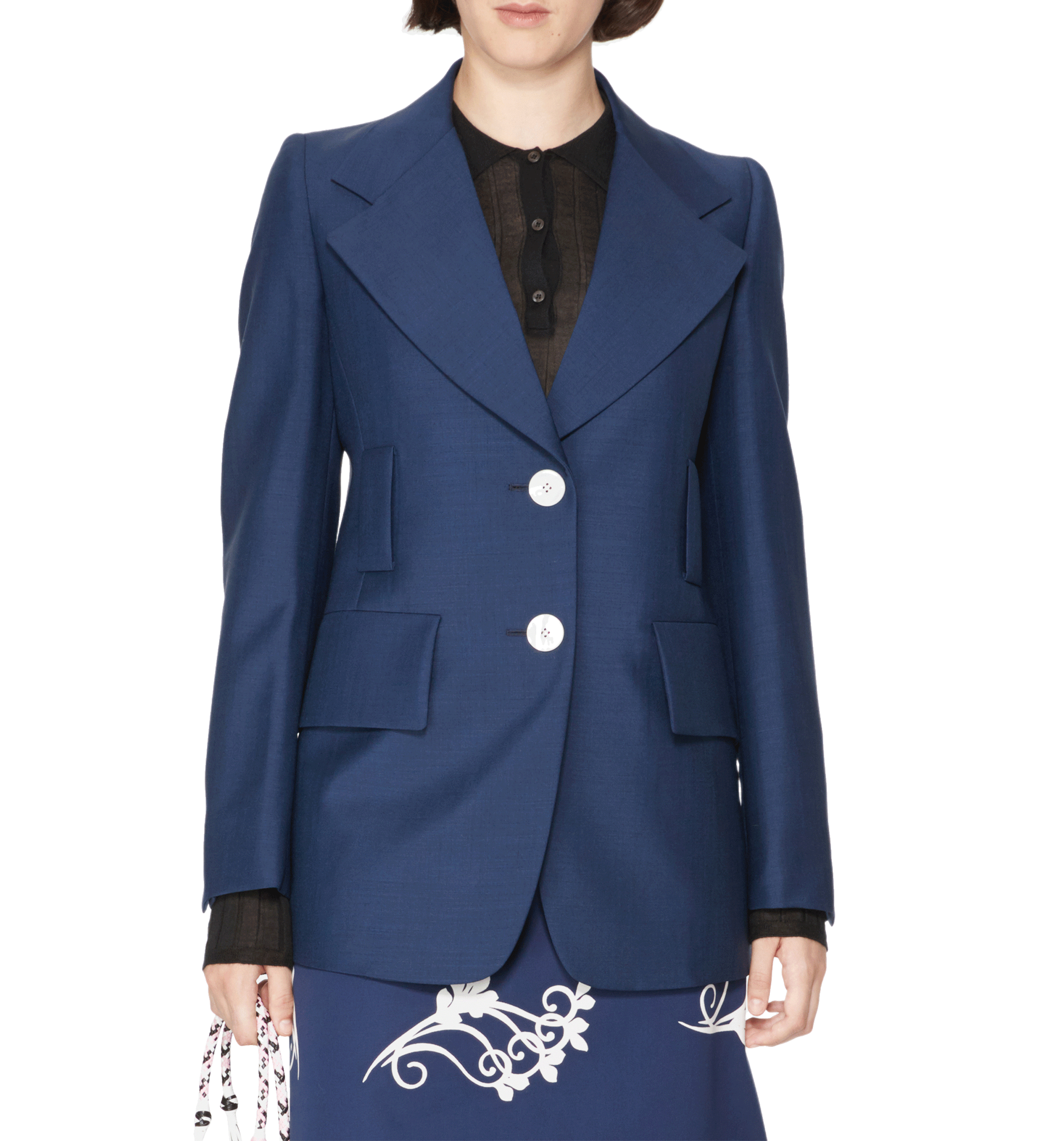 Mohair- und Wollblazer | PRADA