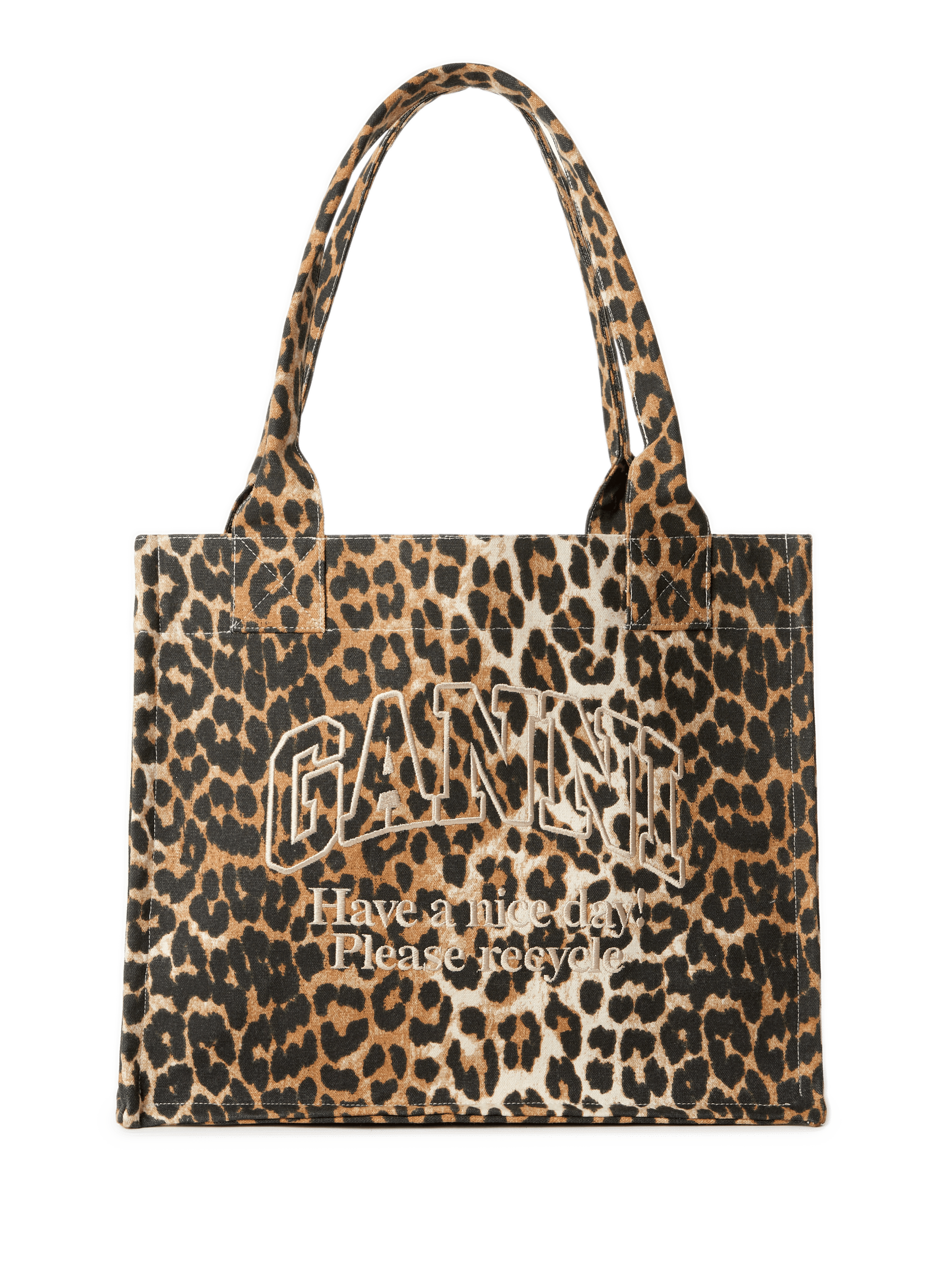 Animal print tote bag | GANNI