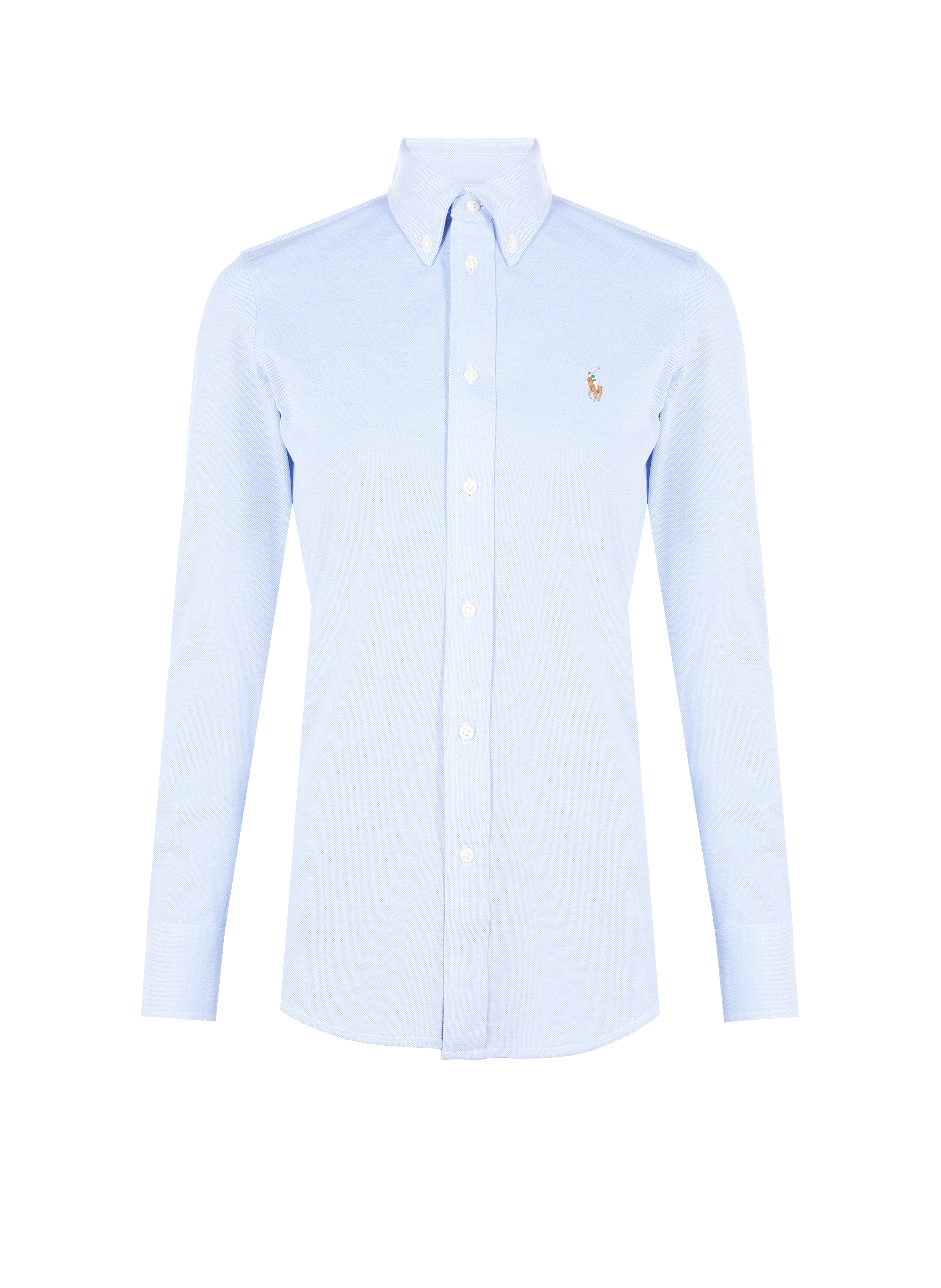 Cotton piqué knit blouse | POLO RALPH LAUREN