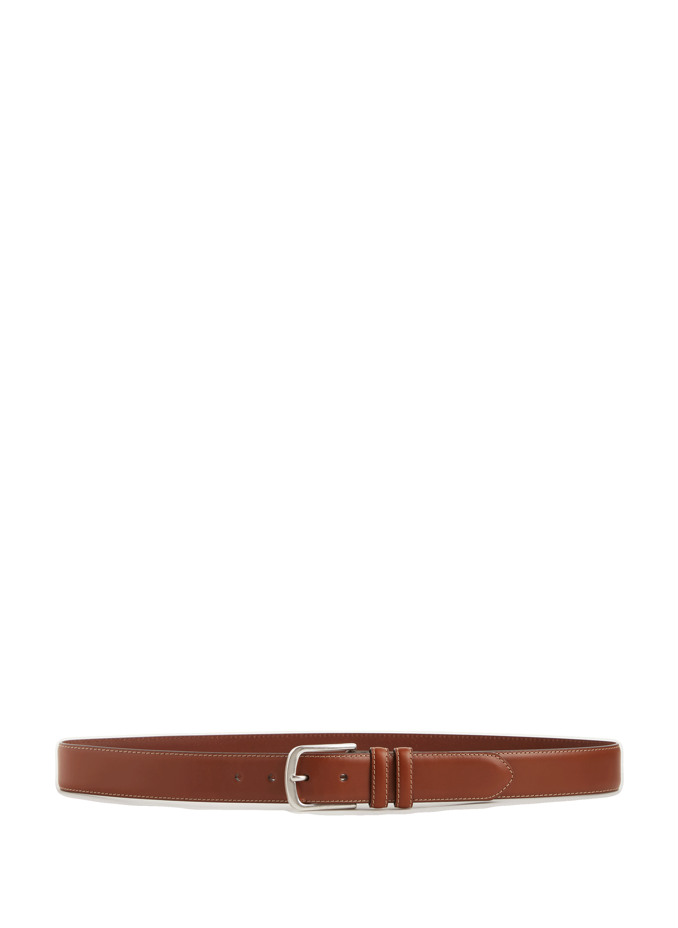 Cowhide leather belt  | AU PRINTEMPS PARIS