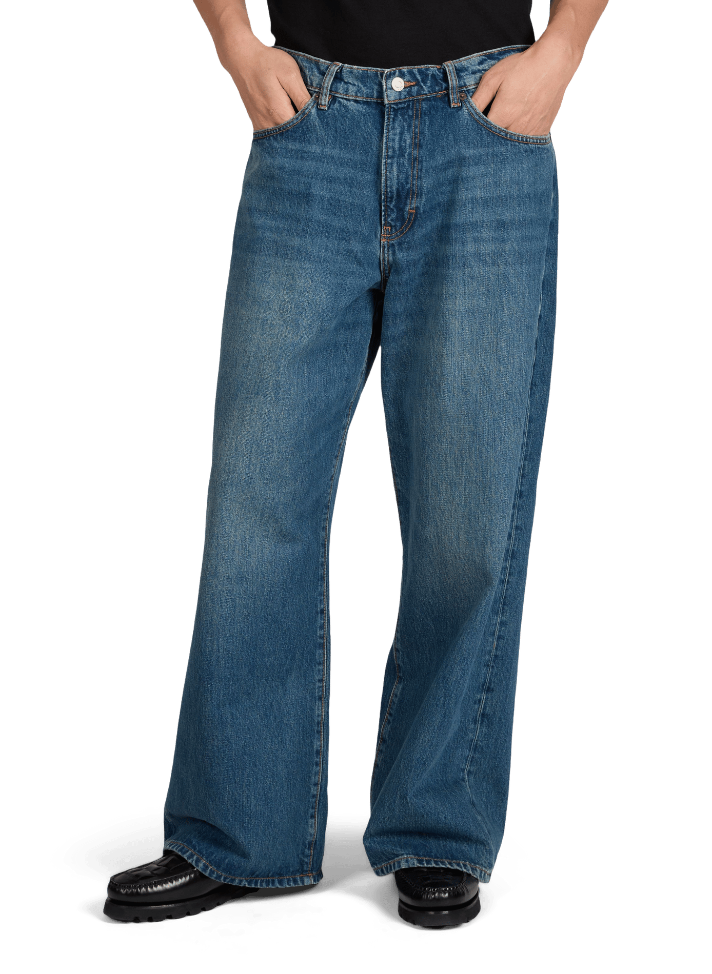 Straight and wide leg jeans in blended cotton | JEANERICA DENIM