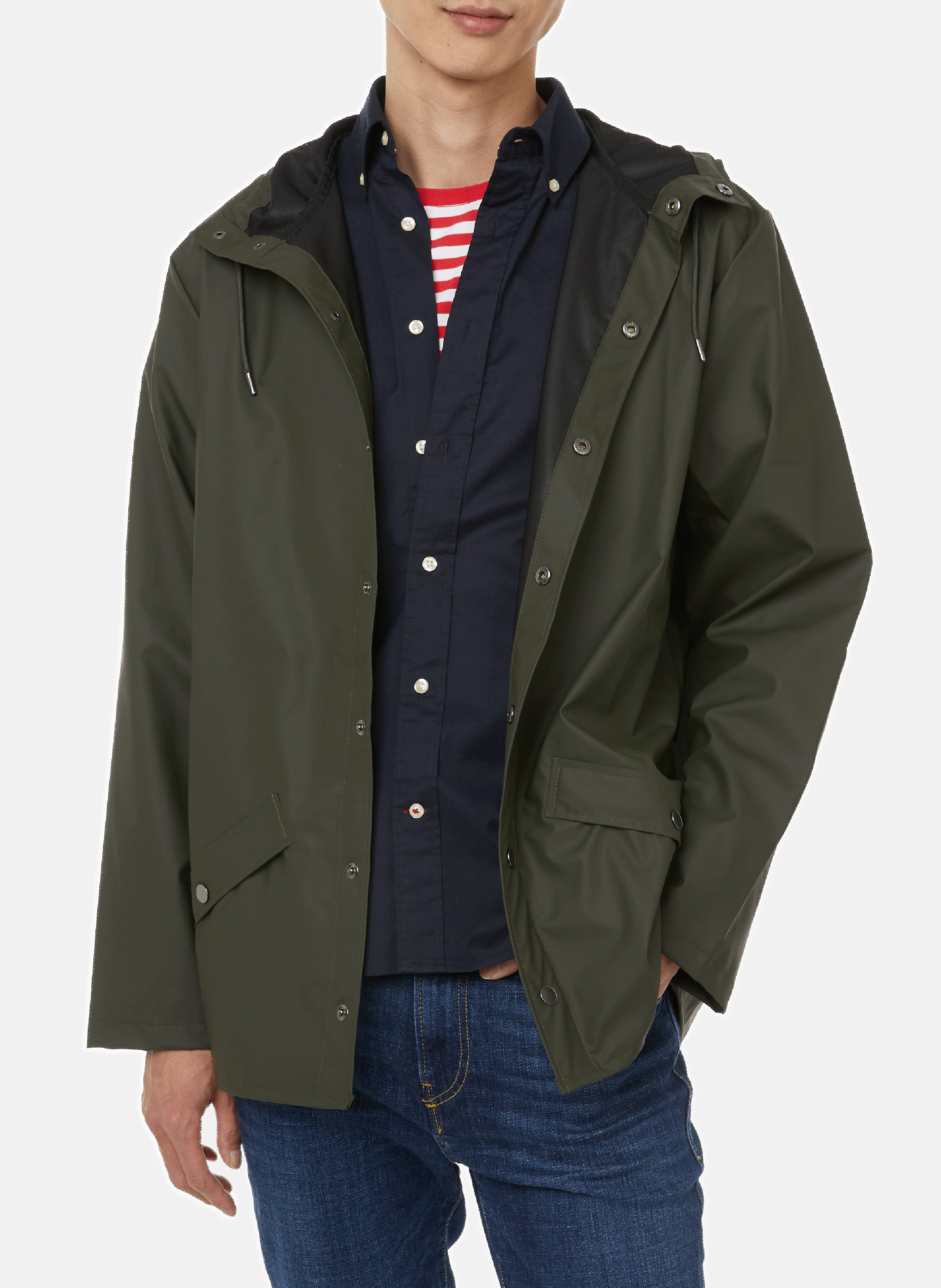 Hooded raincoat | RAINS