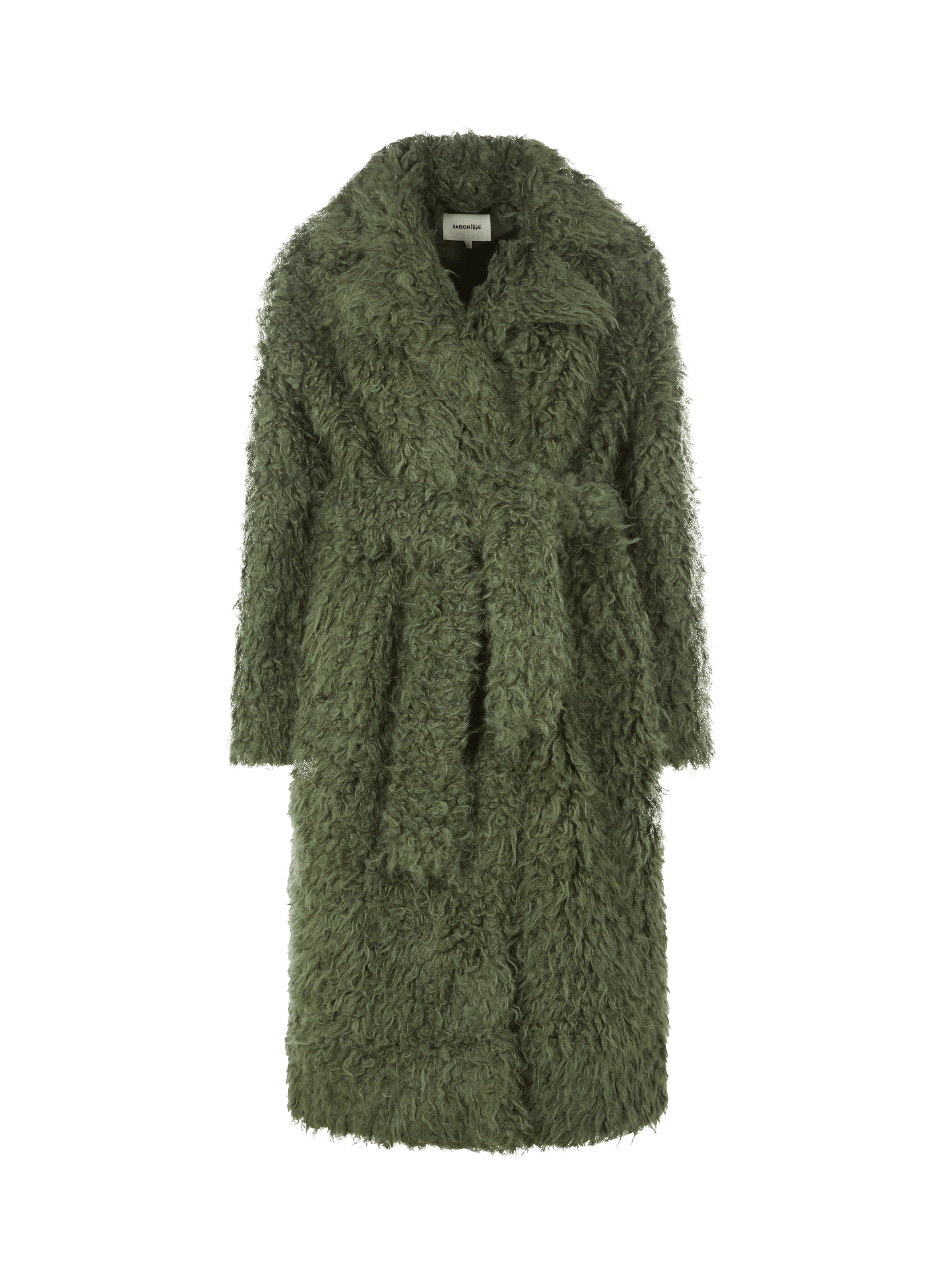 Manteau long en fausse fourrure | SAISON 1865