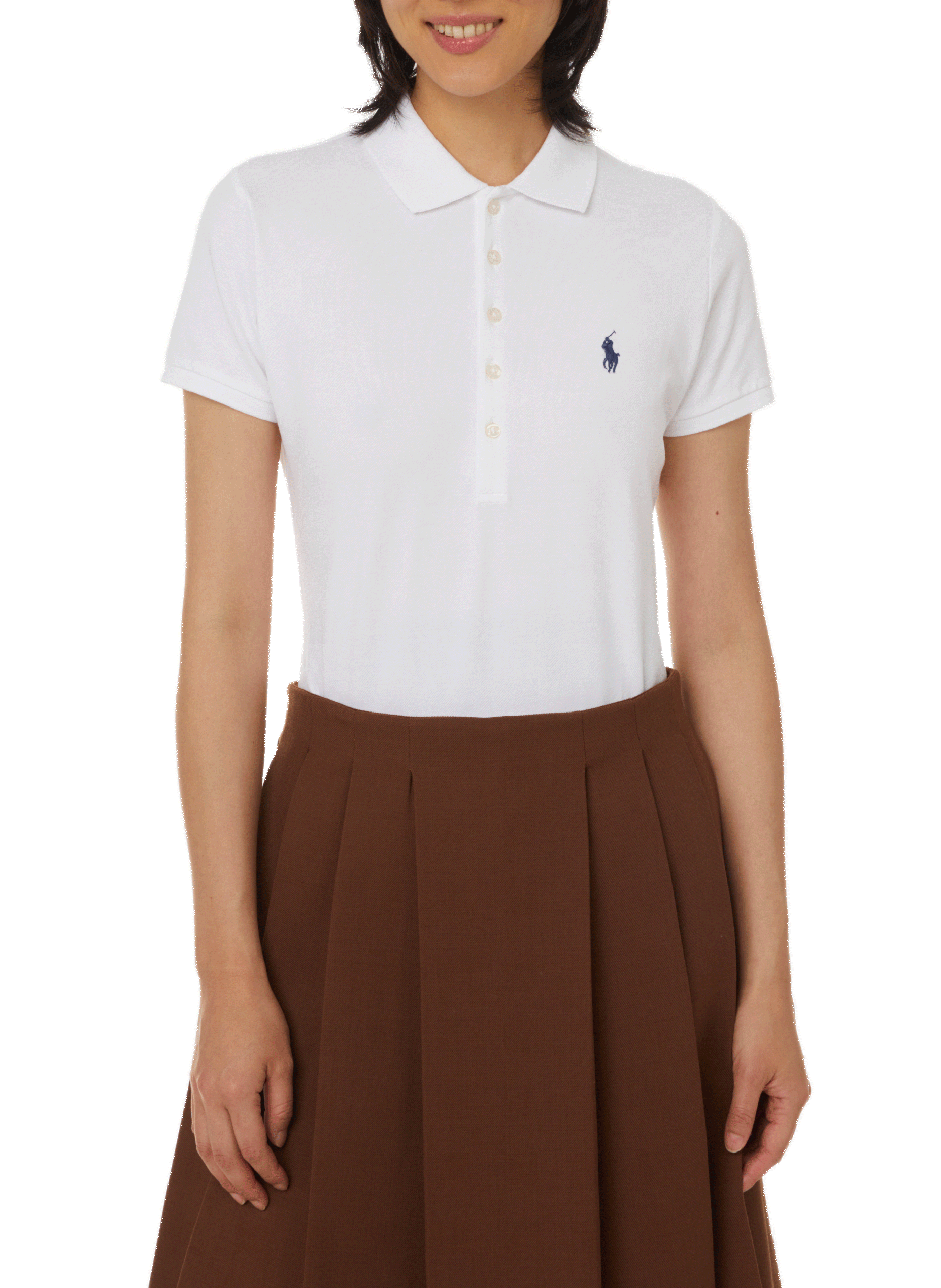 Slim Fit Polo in blended cotton | POLO RALPH LAUREN