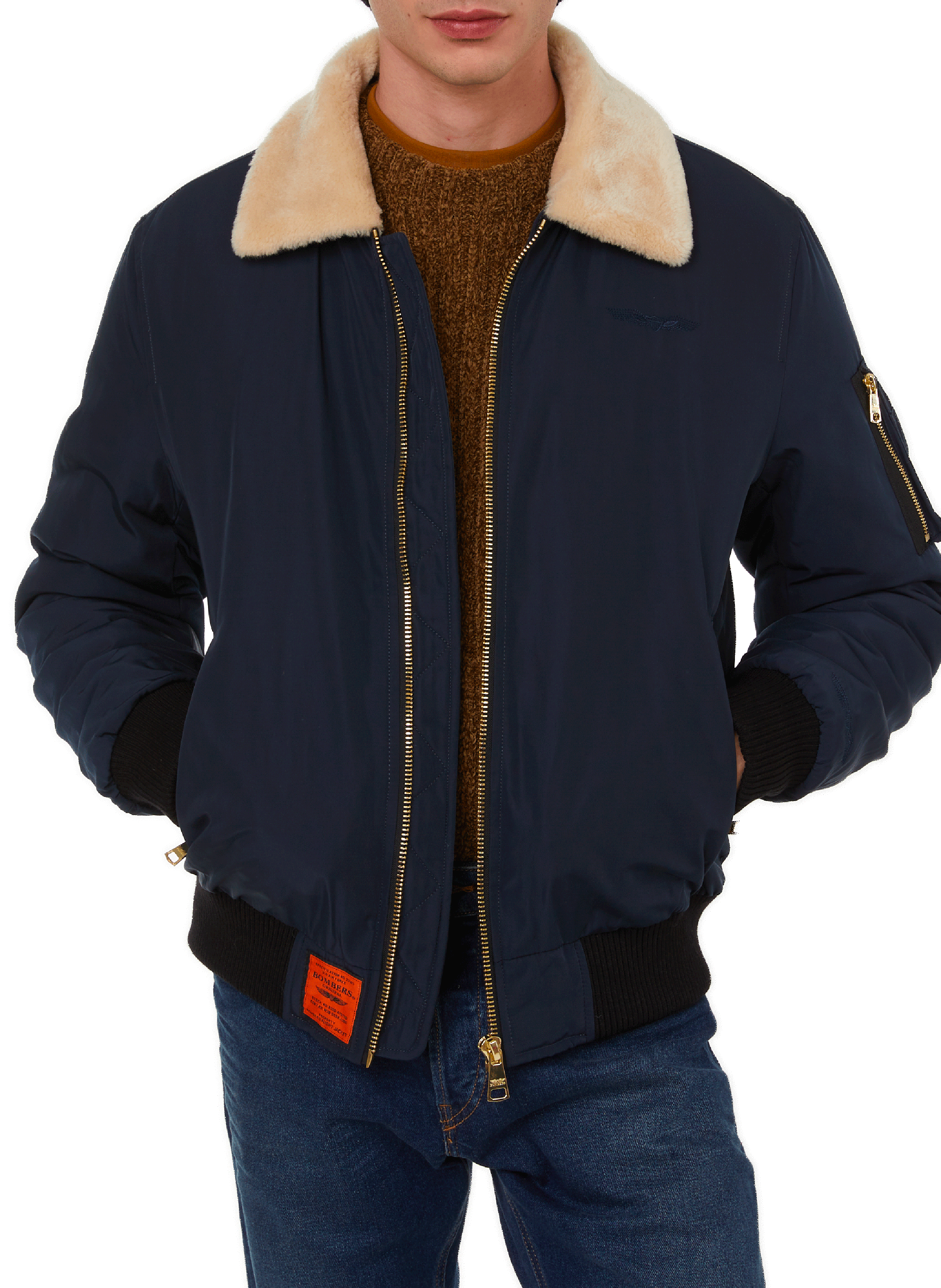 Gefütterte Bomberjacke | BOMBERS ORIGINAL