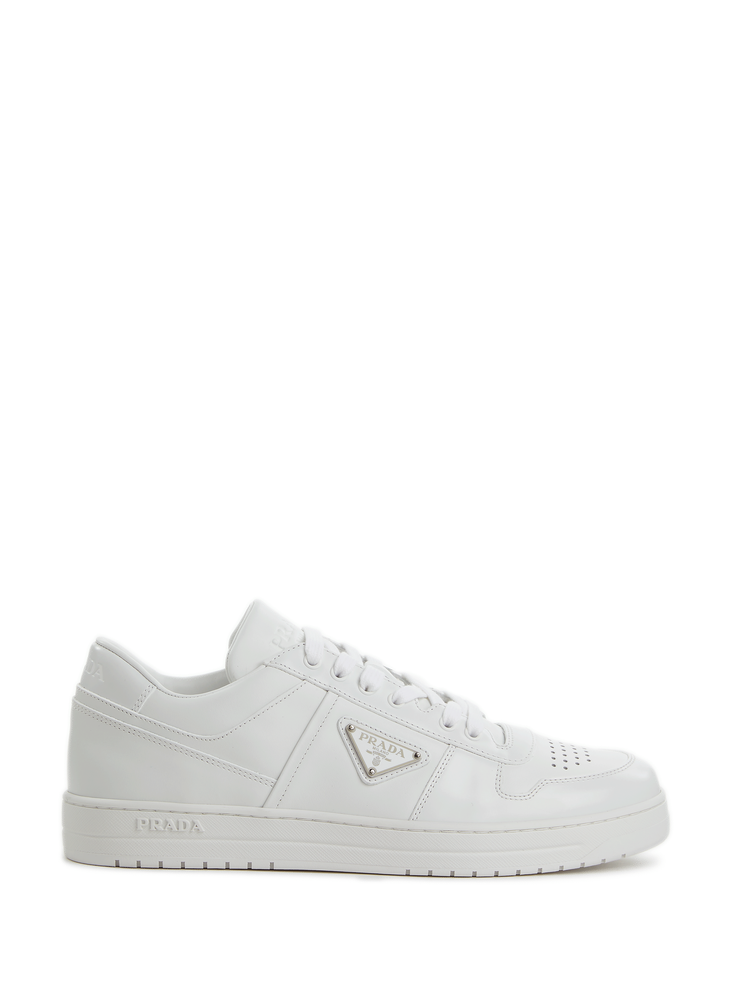 Leather sneakers | PRADA