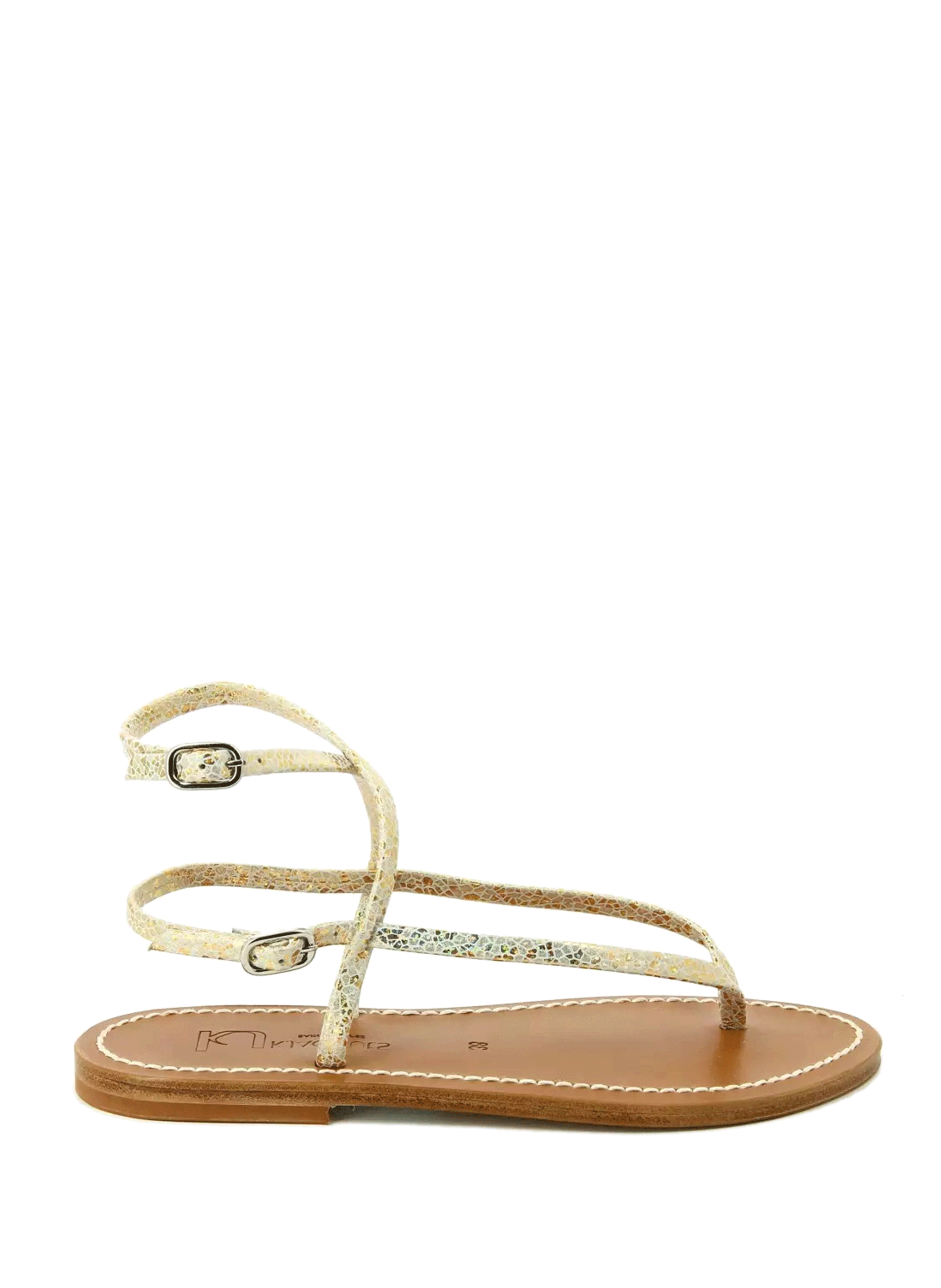 Sandales plates Abako  | K. JACQUES