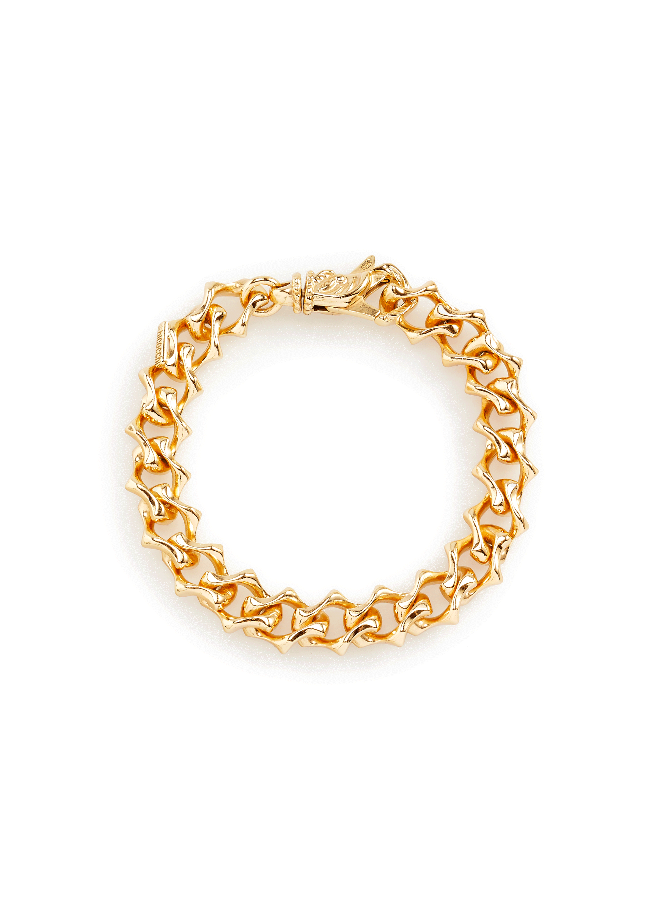 Gold-plated silver chain bracelet | EMANUELE BICOCCHI