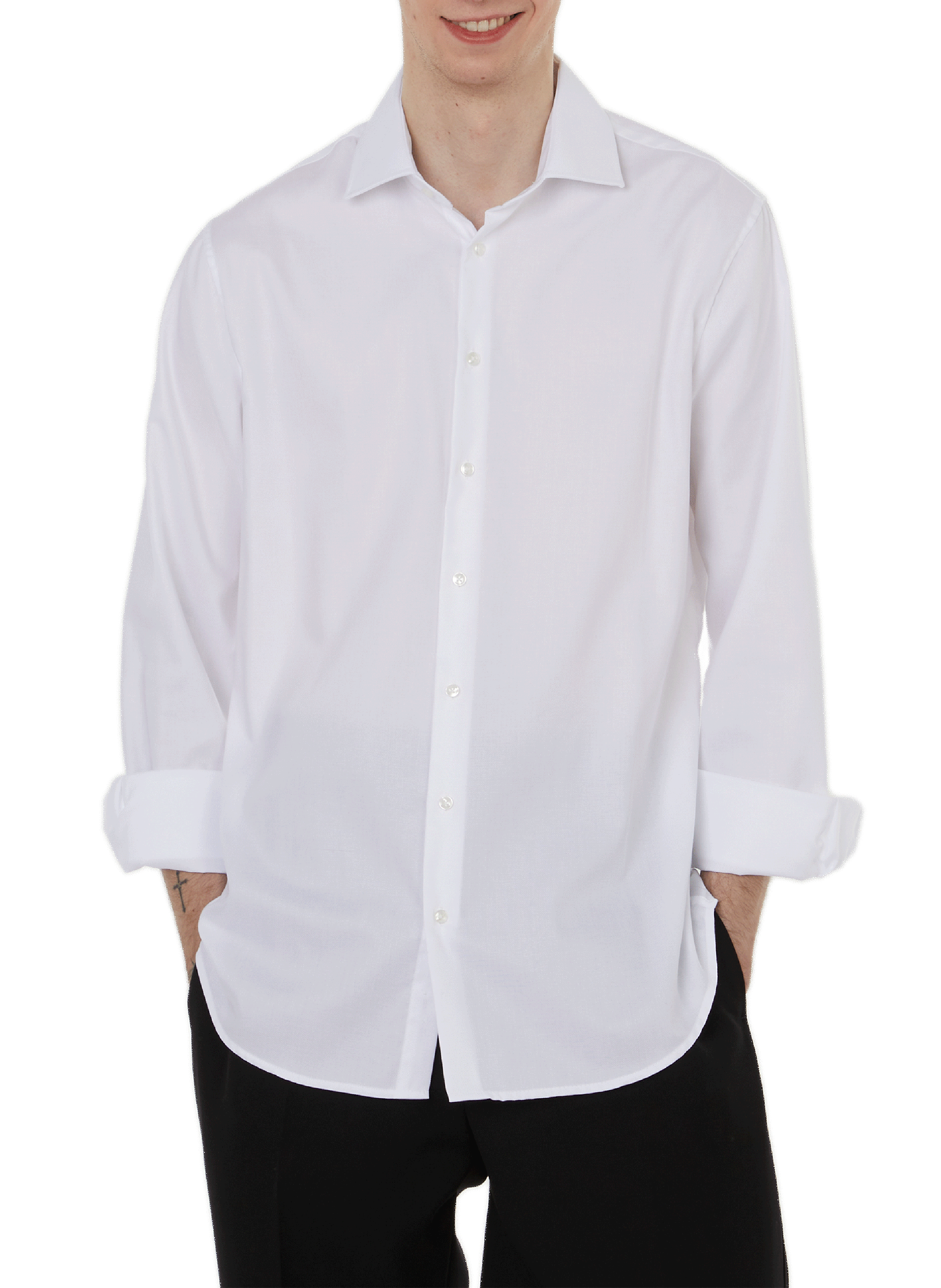 Kent-collar shirt | SEIDENSTICKER
