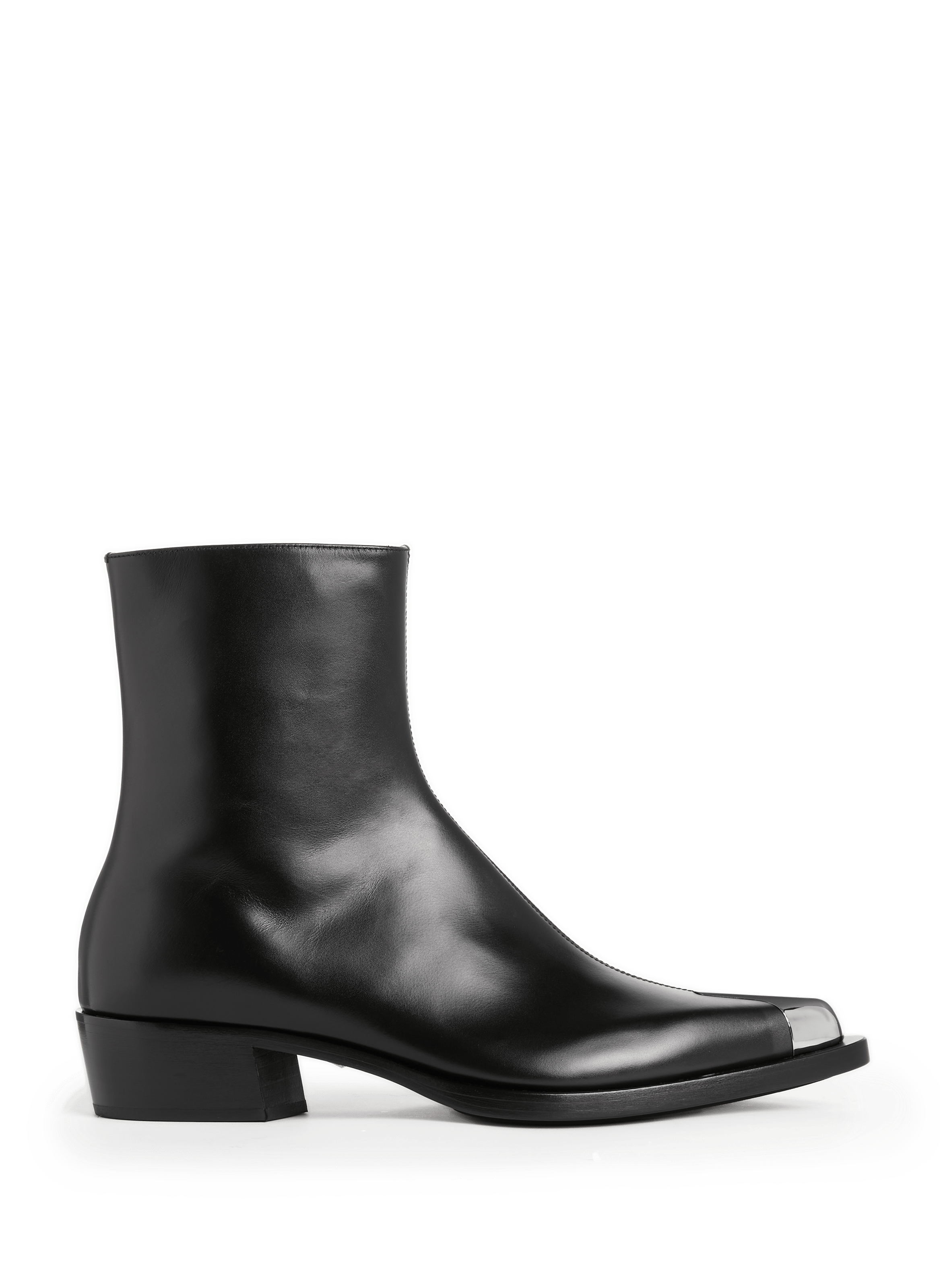 Leren enkellaarzen | ALEXANDER MCQUEEN