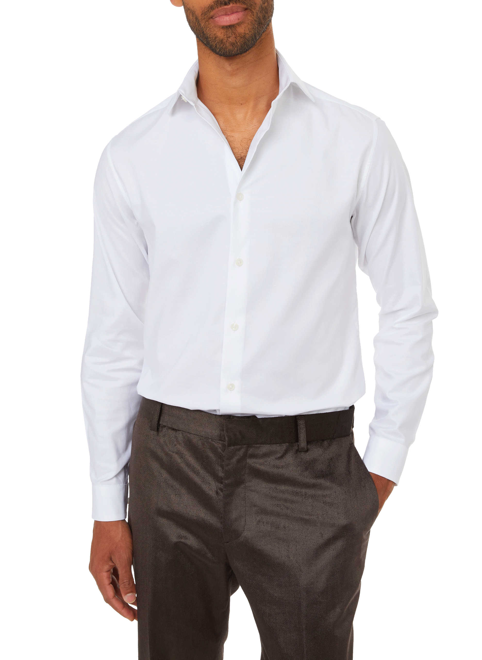 Cotton twill shirt | AU PRINTEMPS PARIS