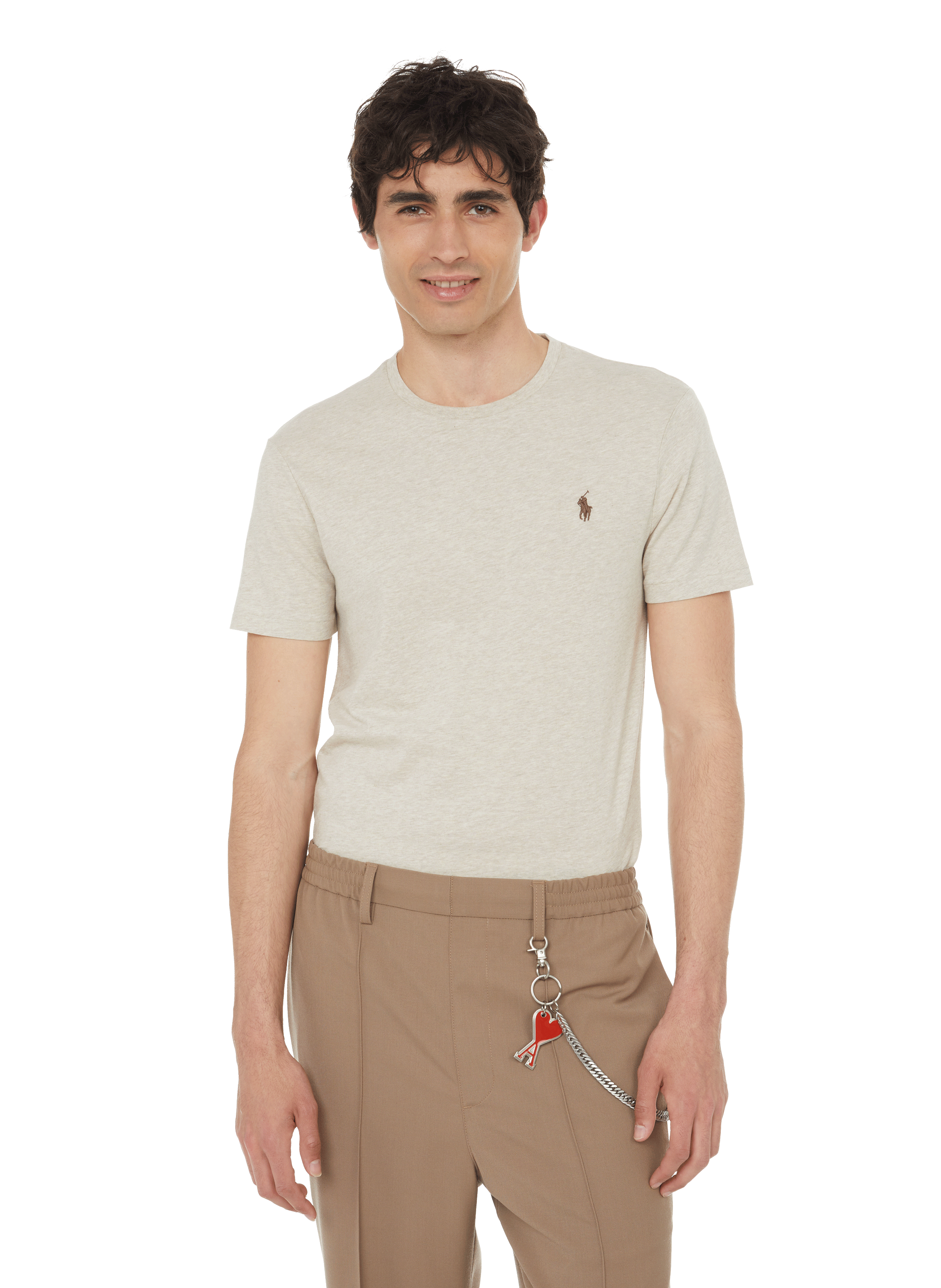 Slim-fit katoenen T-shirt | POLO RALPH LAUREN