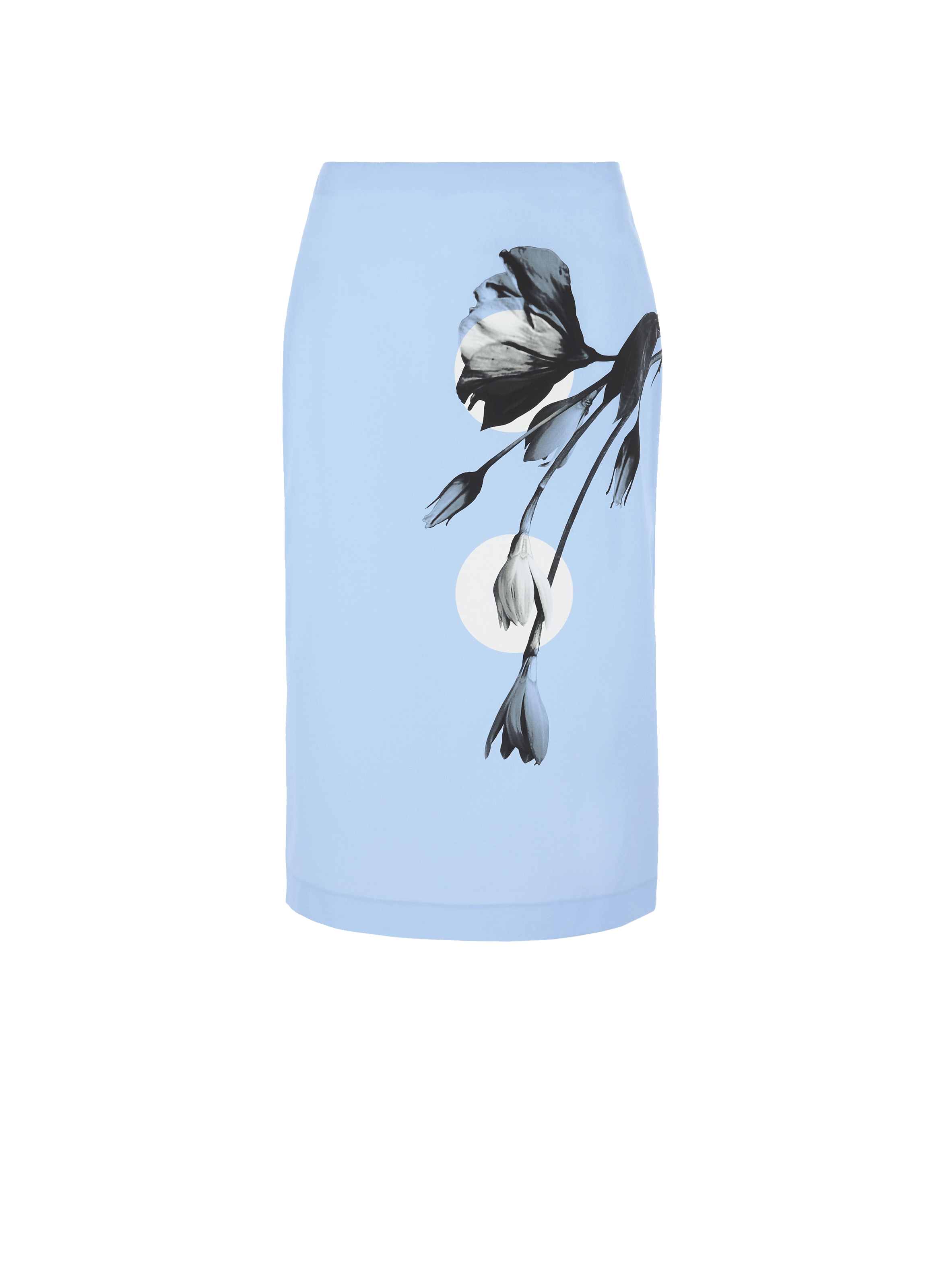 Cotton pencil skirt | PRADA