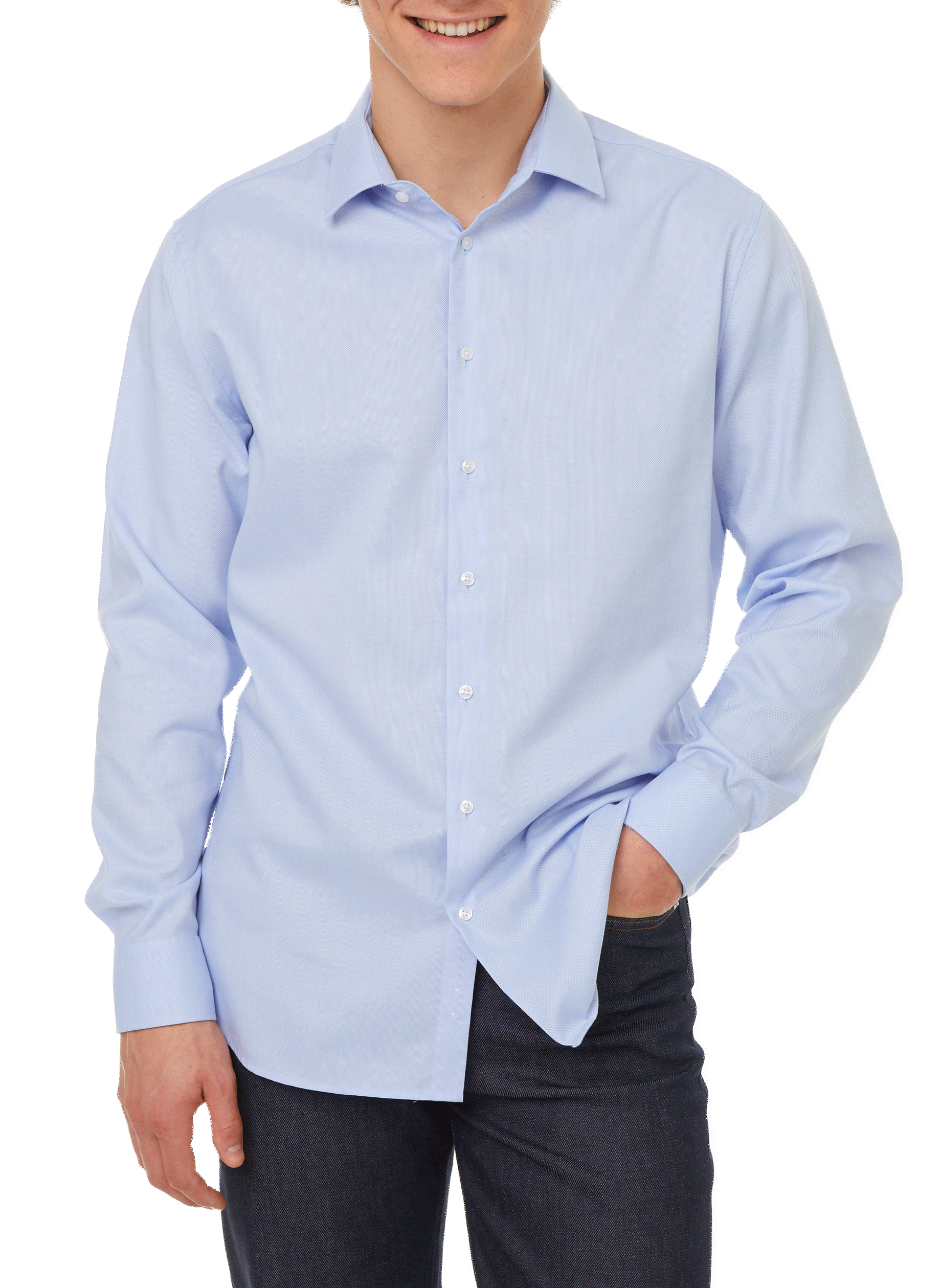 Kent-collar shirt | SEIDENSTICKER