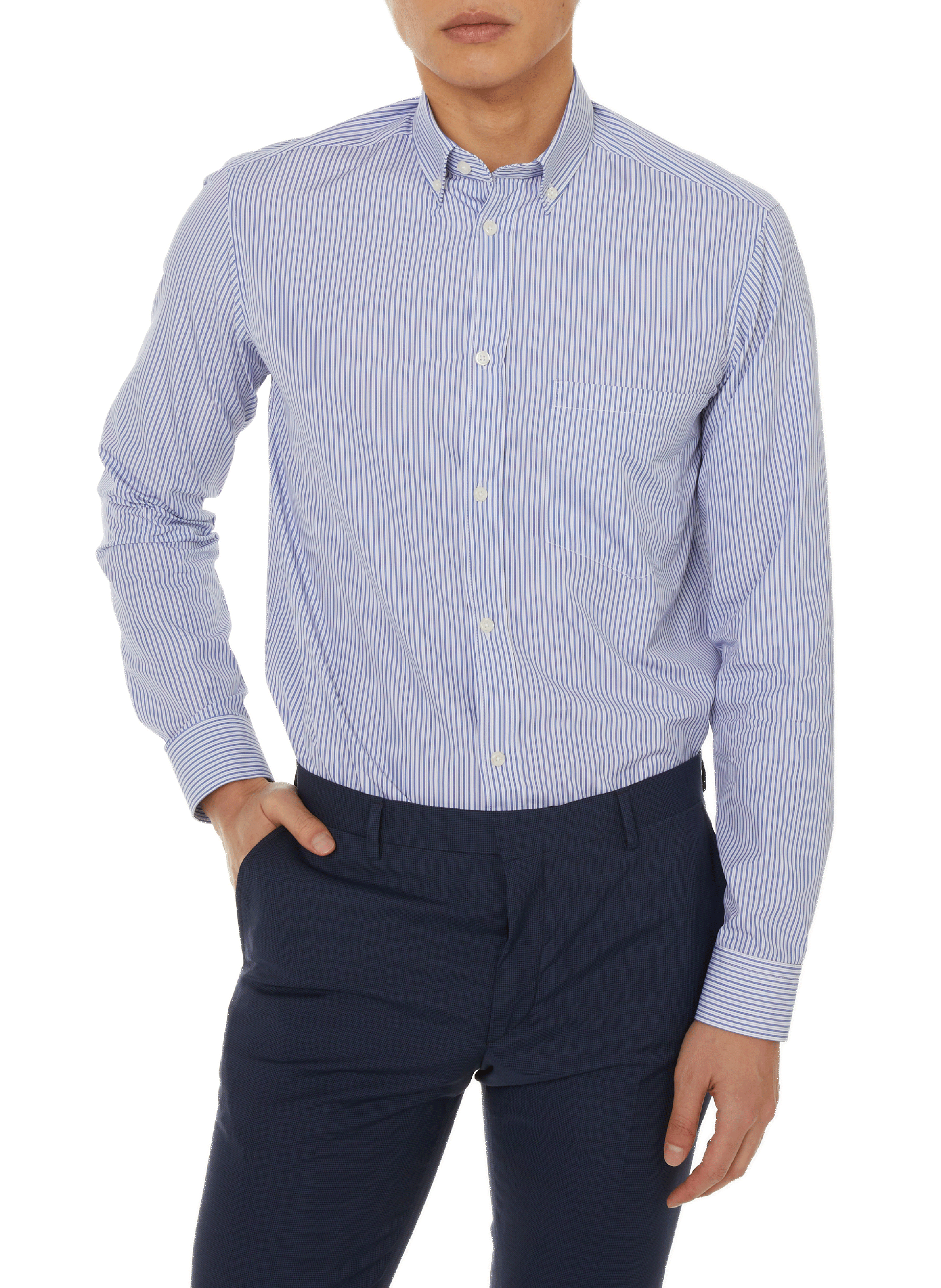 Chemise rayée en coton  | SAISON 1865