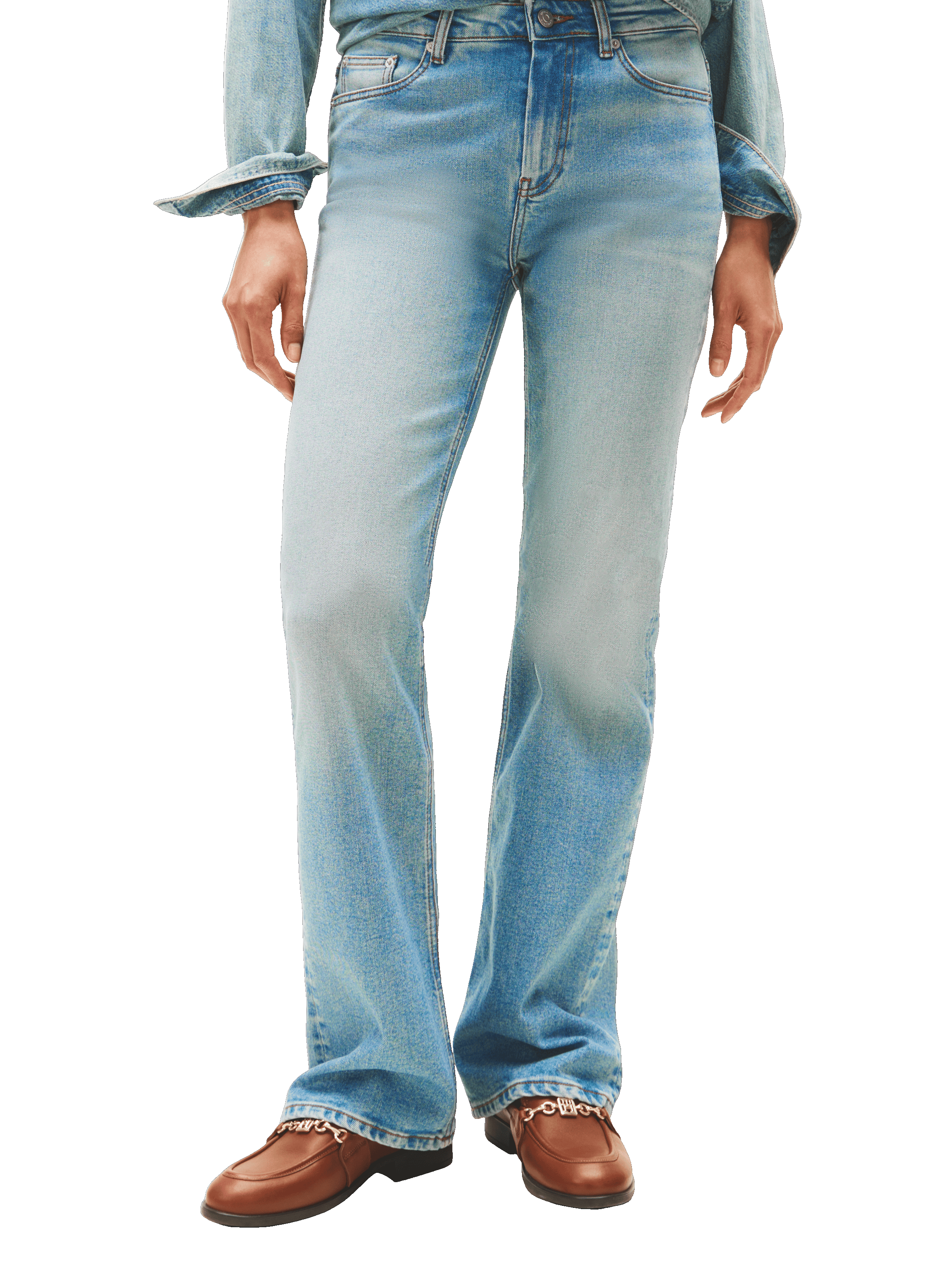 Jean bootcut taille mi-haute | TOMMY HILFIGER