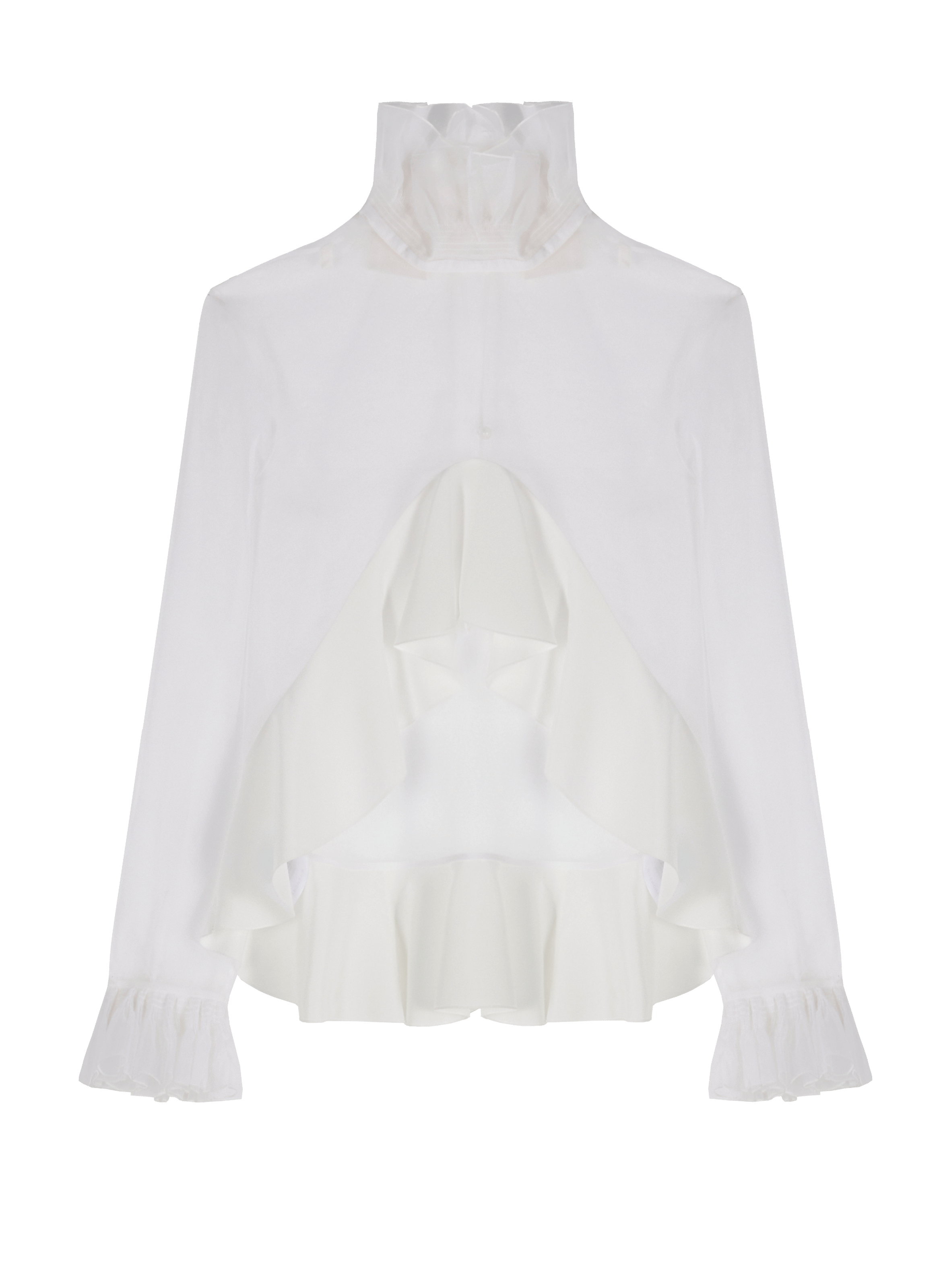 Sheer silk blouse | GIVENCHY