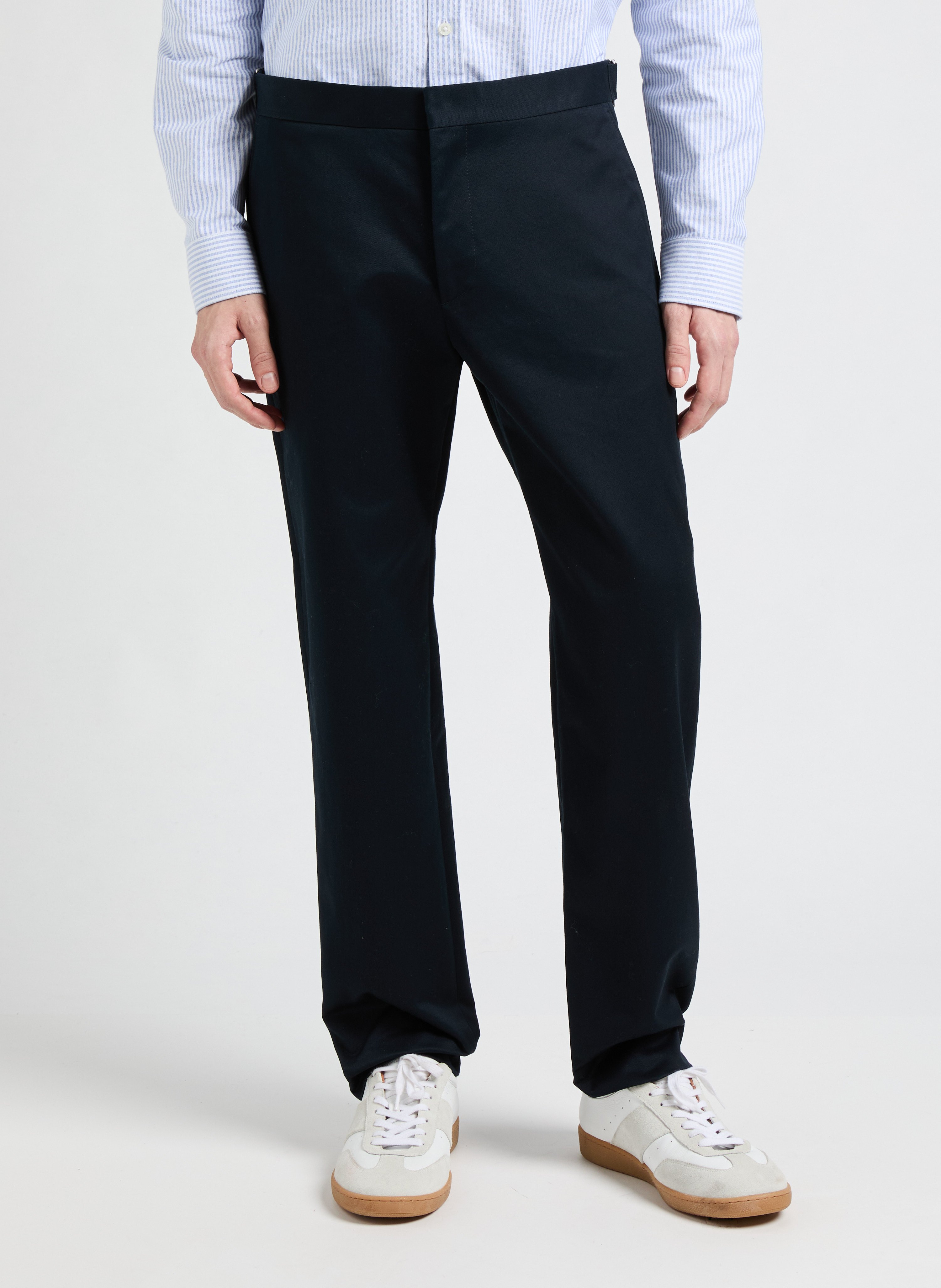 Pantalon Alene en coton, soie et cachemire | SAISON 1865