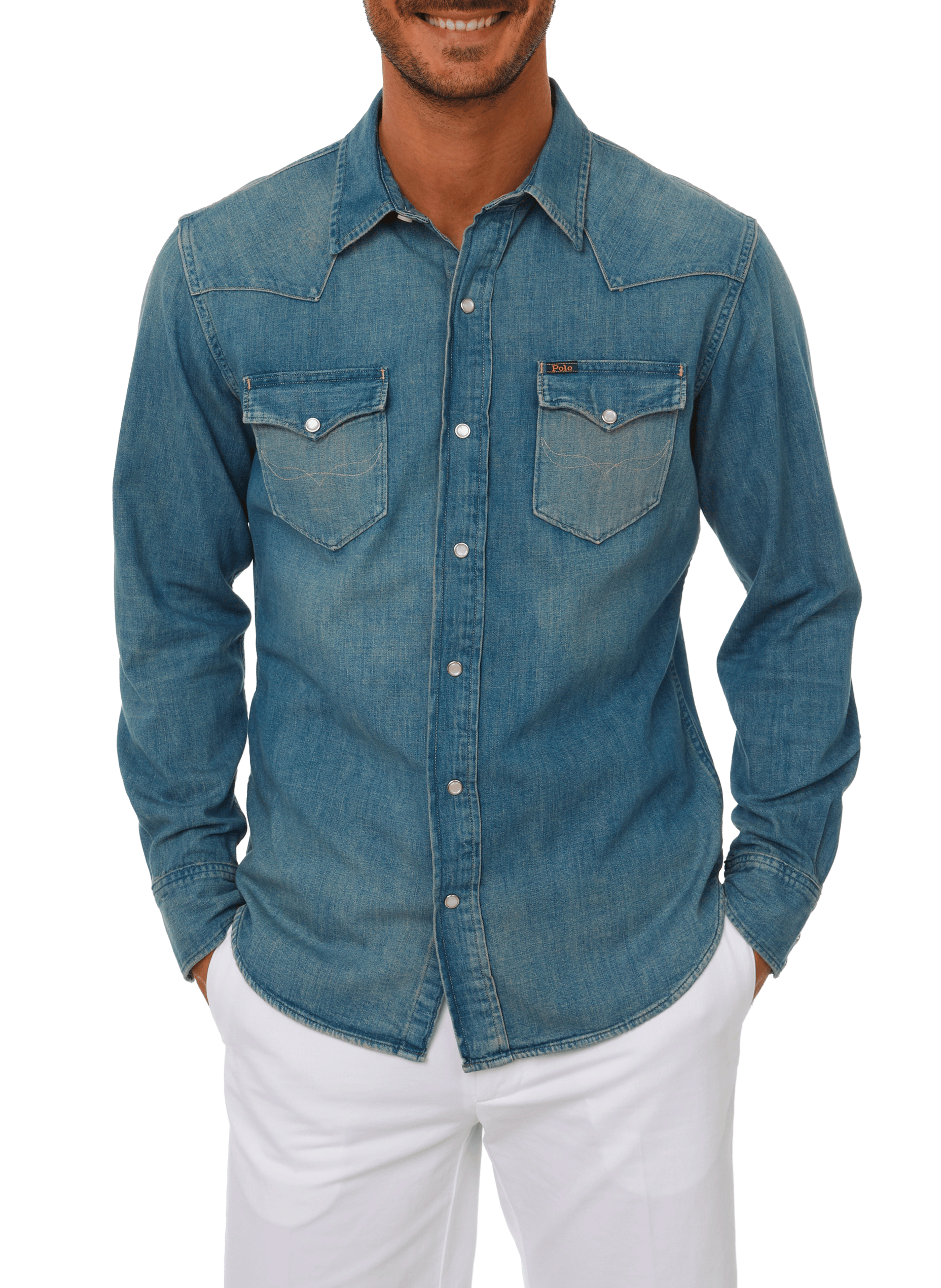 Iconic Western denim shirt | POLO RALPH LAUREN