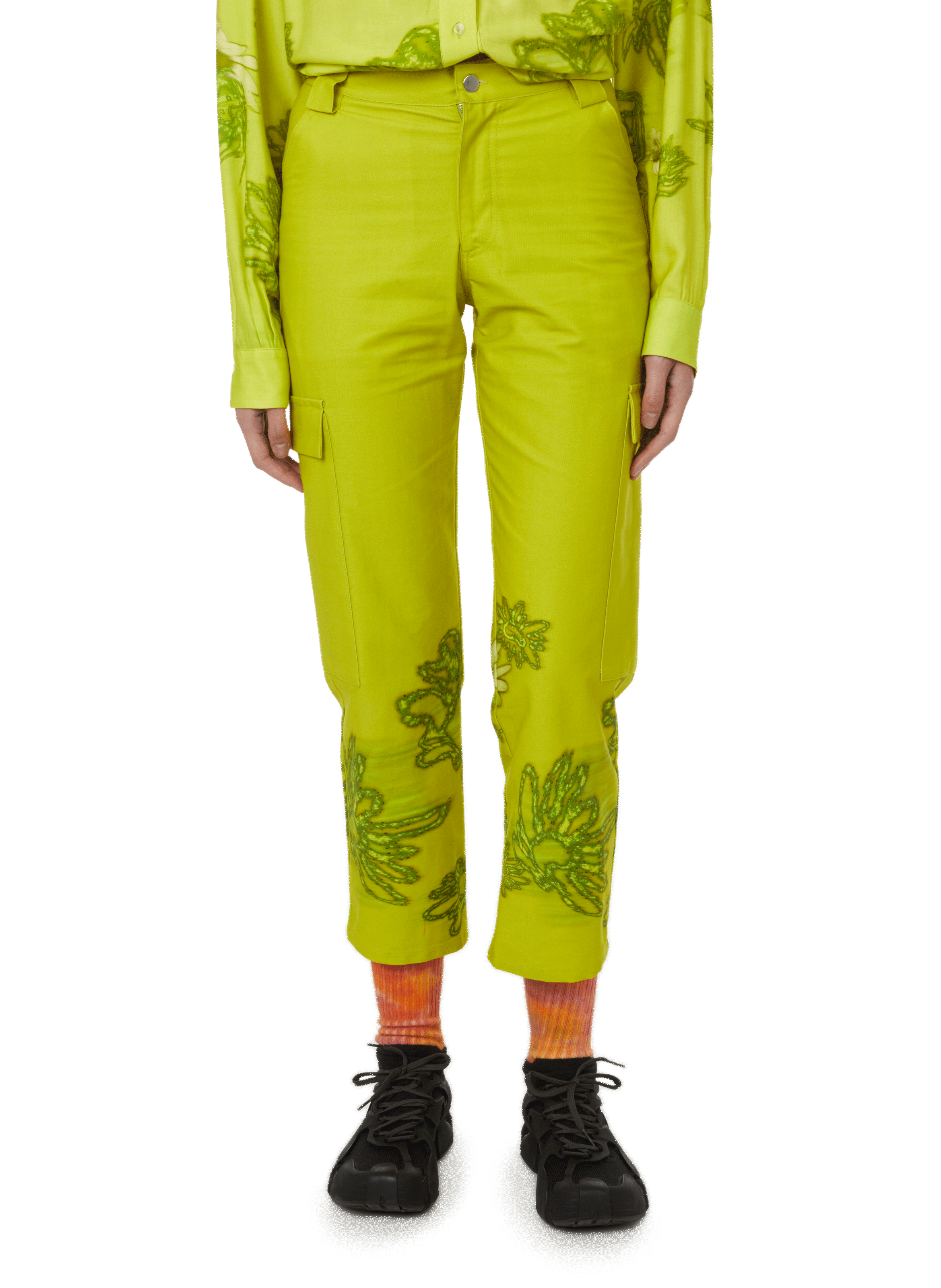 Patterned cargo pants | COLLINA STRADA