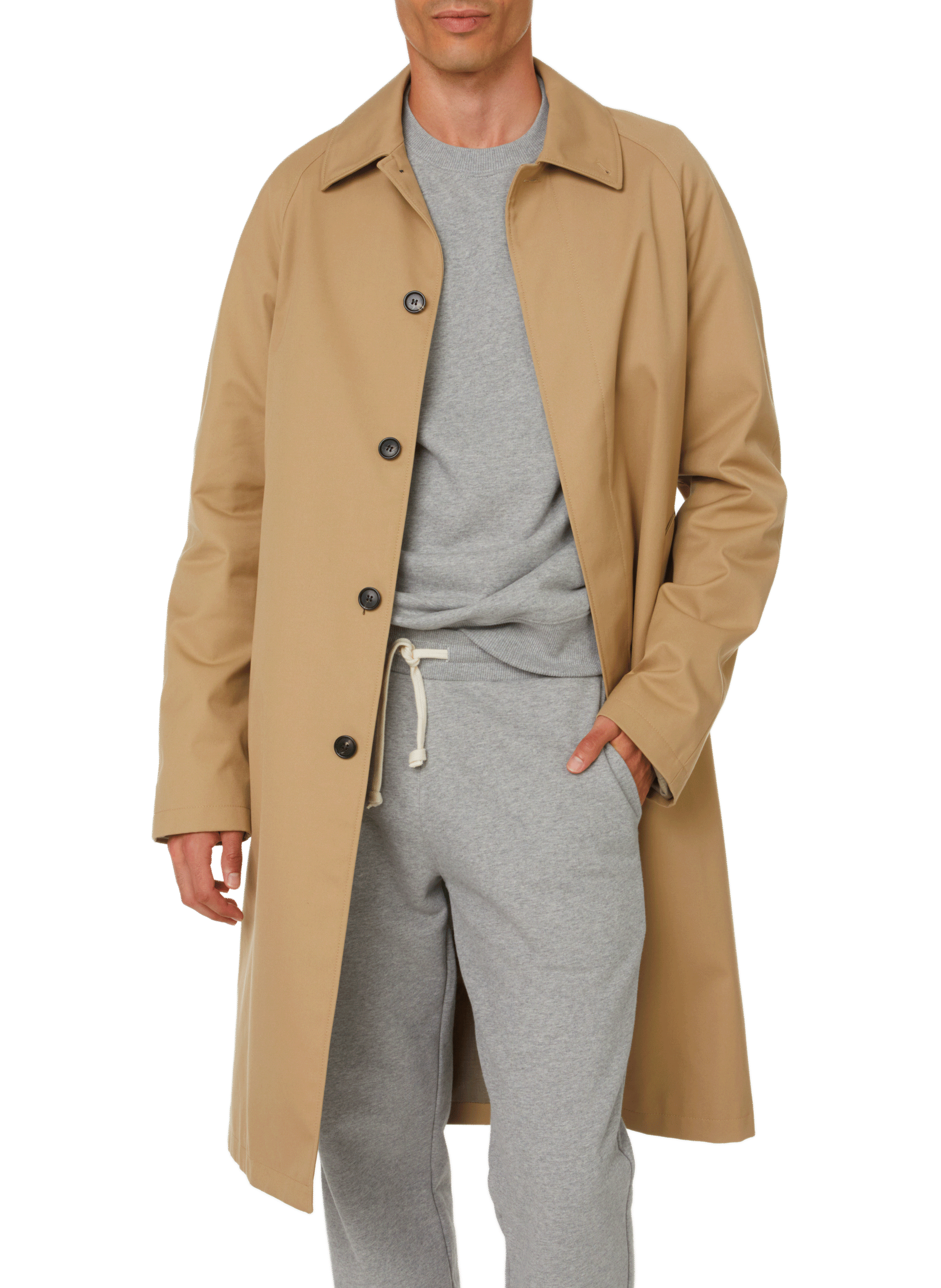 Cotton-blend trench coat | SAISON 1865