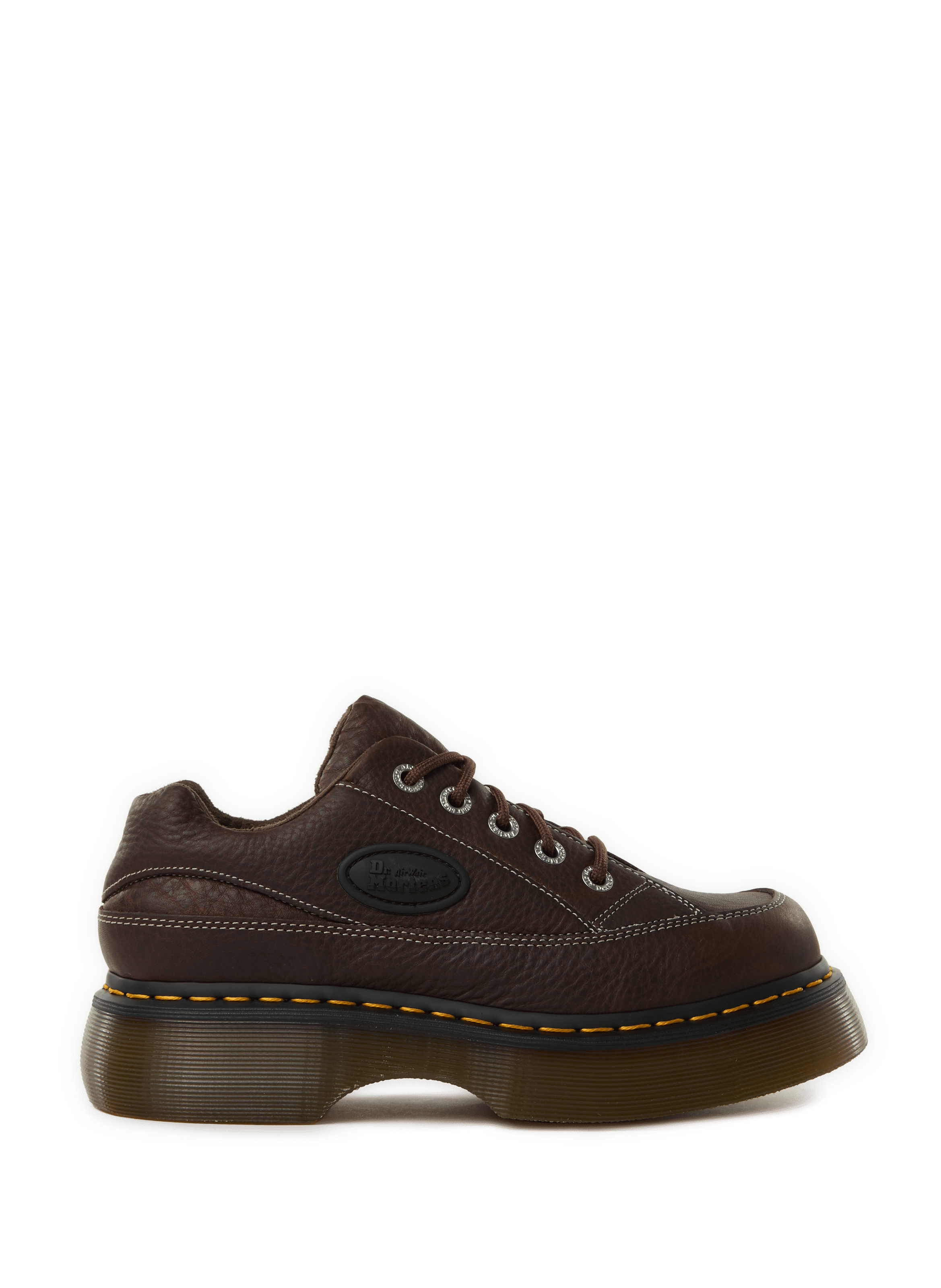 Thick-soled leather derbies | DR. MARTENS