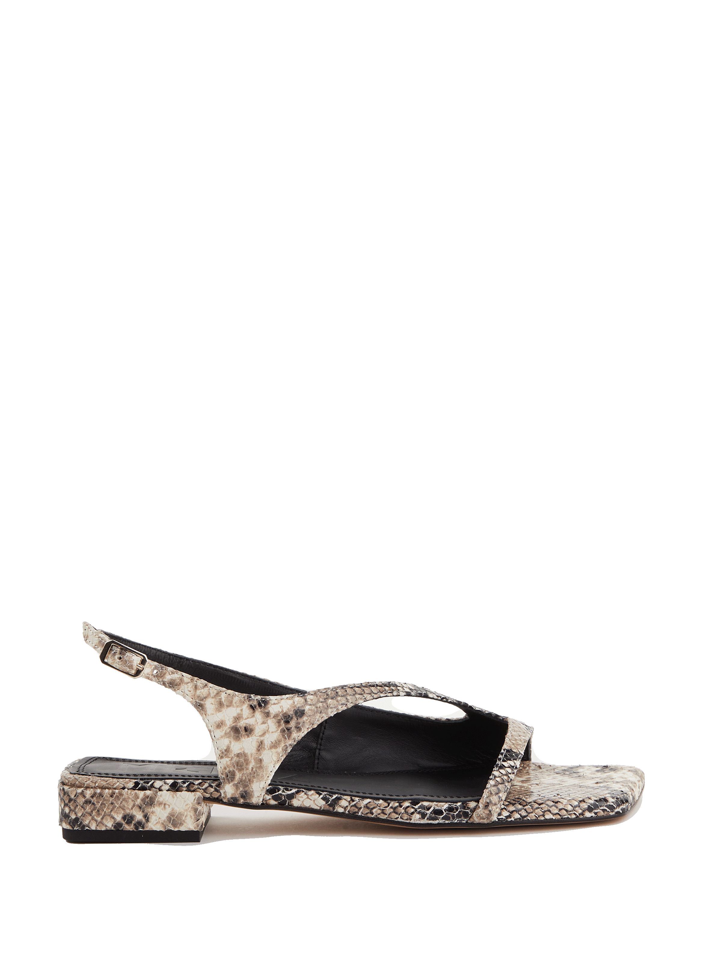 Sandales plates en cuir | SOULIERS MARTINEZ