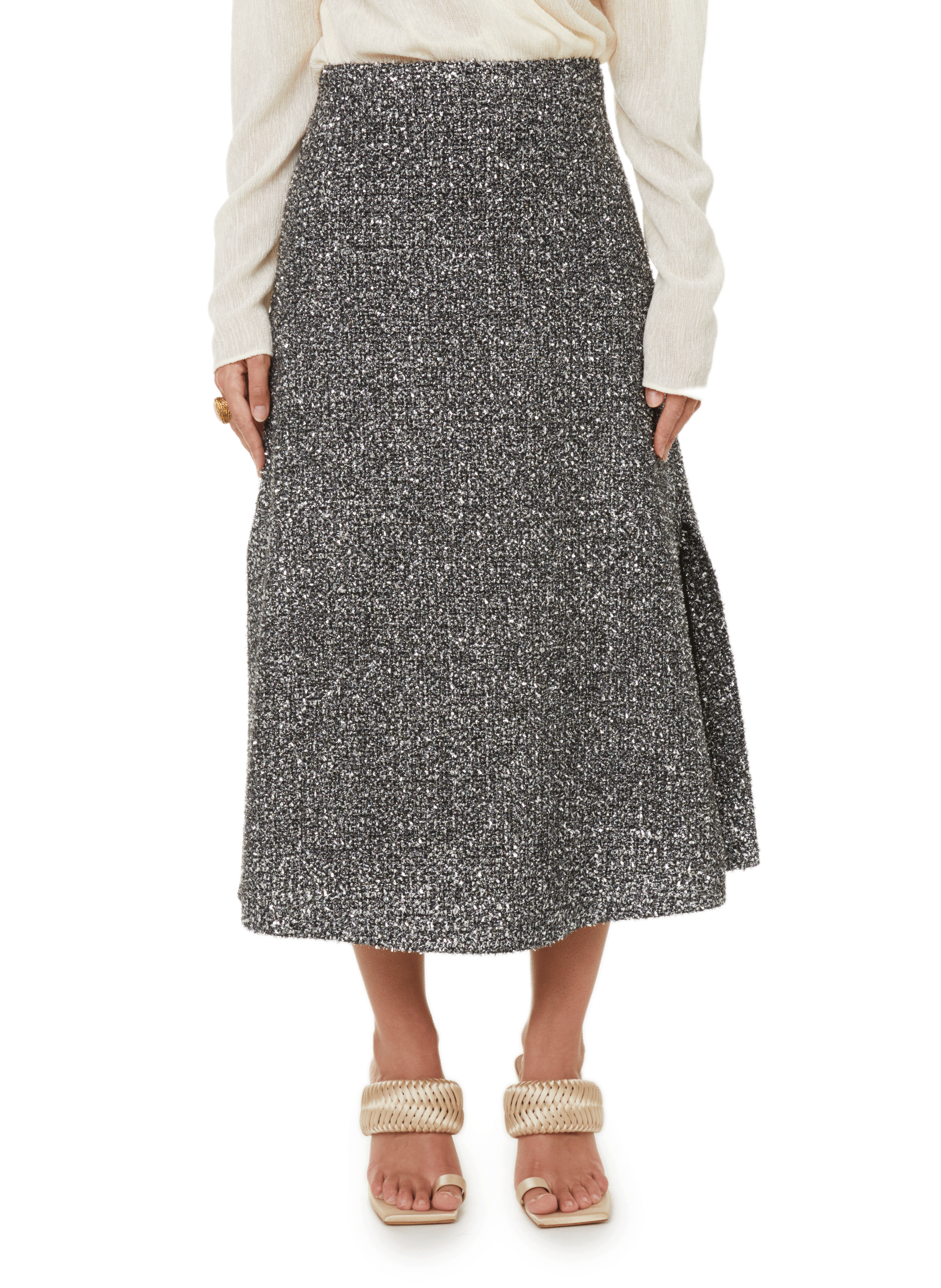 Waverly metallic skirt | EMILIA WICKSTEAD