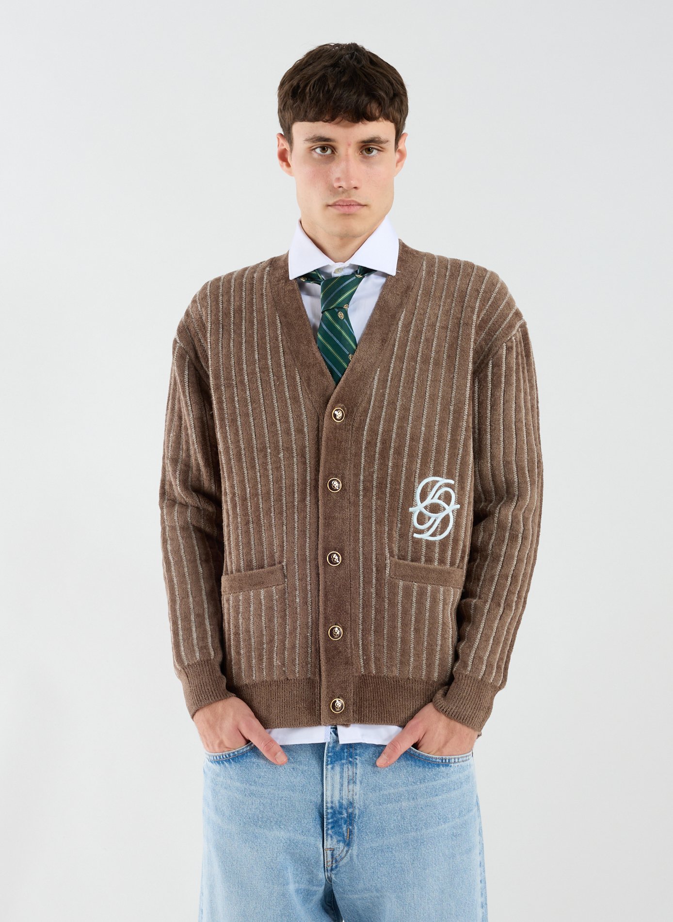 Cardigan rayé | DROLE DE MONSIEUR