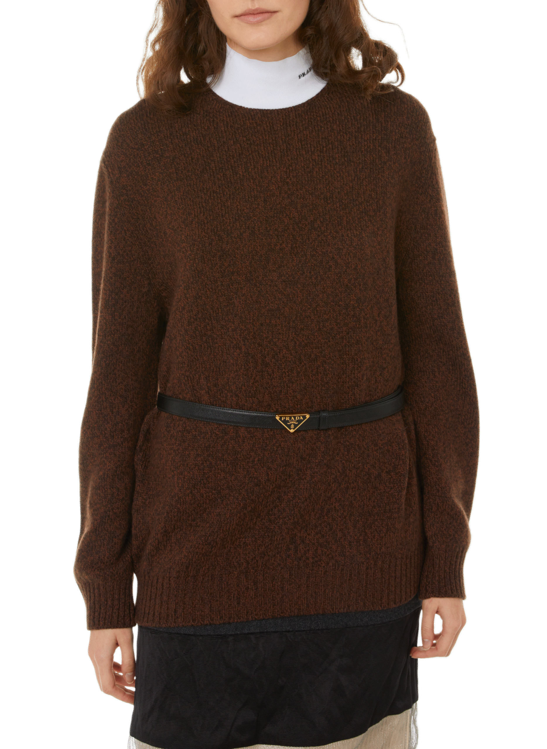 Wool and cashmere-blend jumper | PRADA