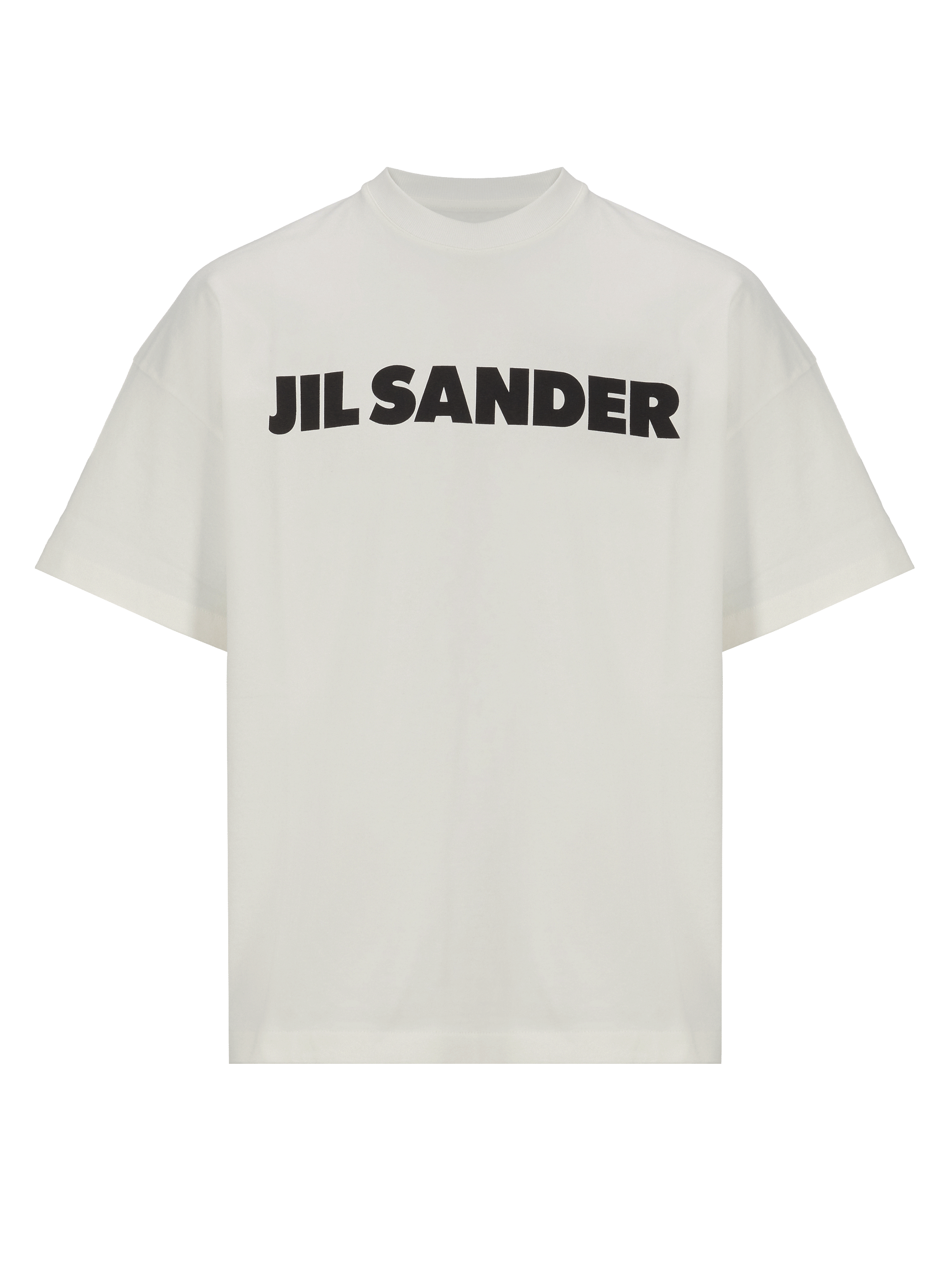 T-shirt logo oversize en coton  | JIL SANDER