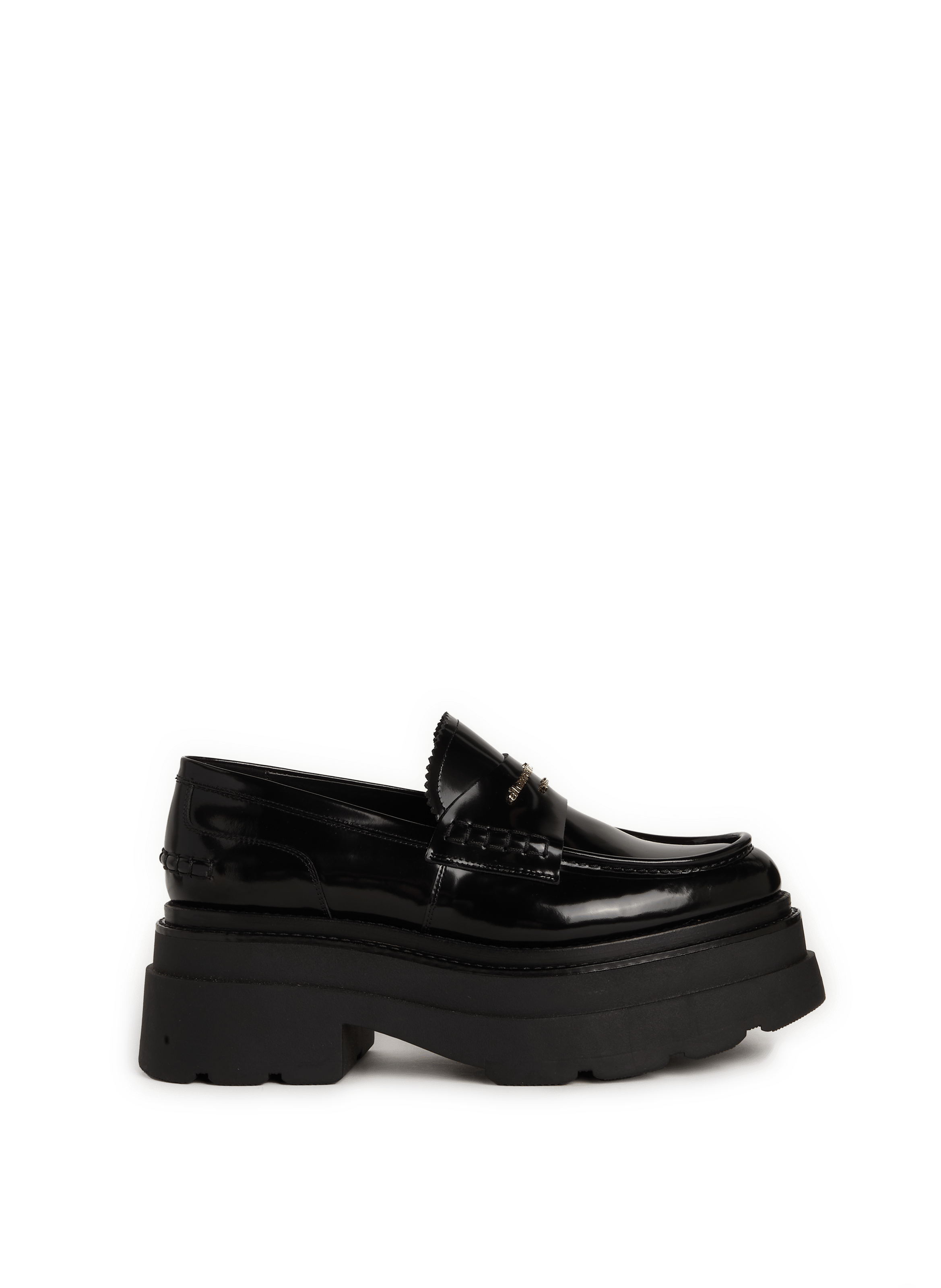 Leather wedge loafers | ALEXANDER WANG