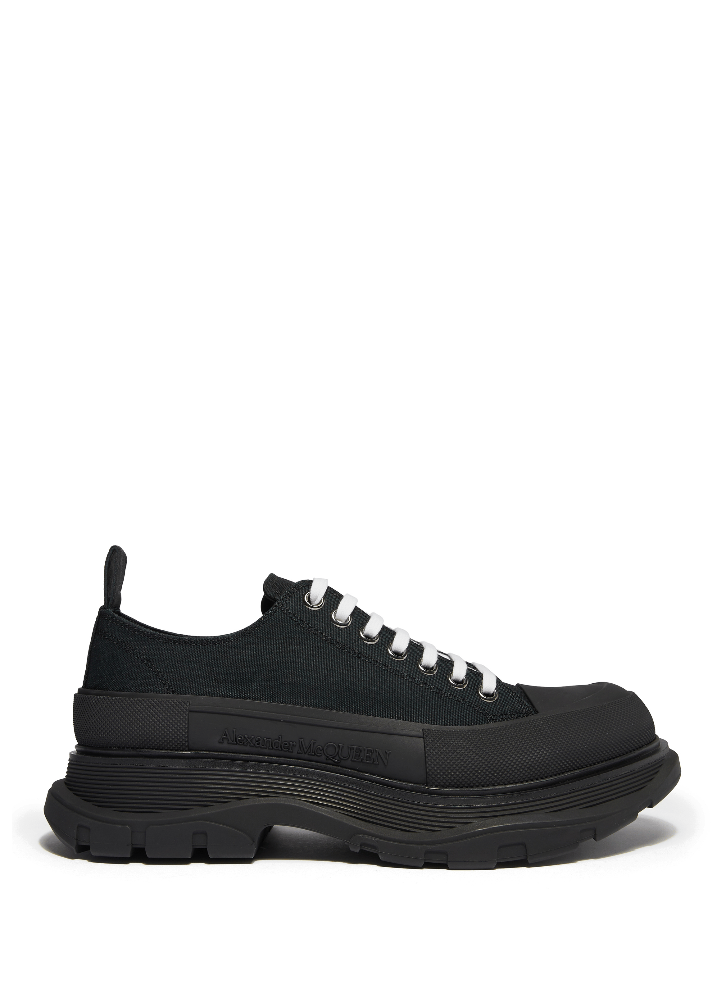 Baskets à lacets Tread Slick en coton | ALEXANDER MCQUEEN