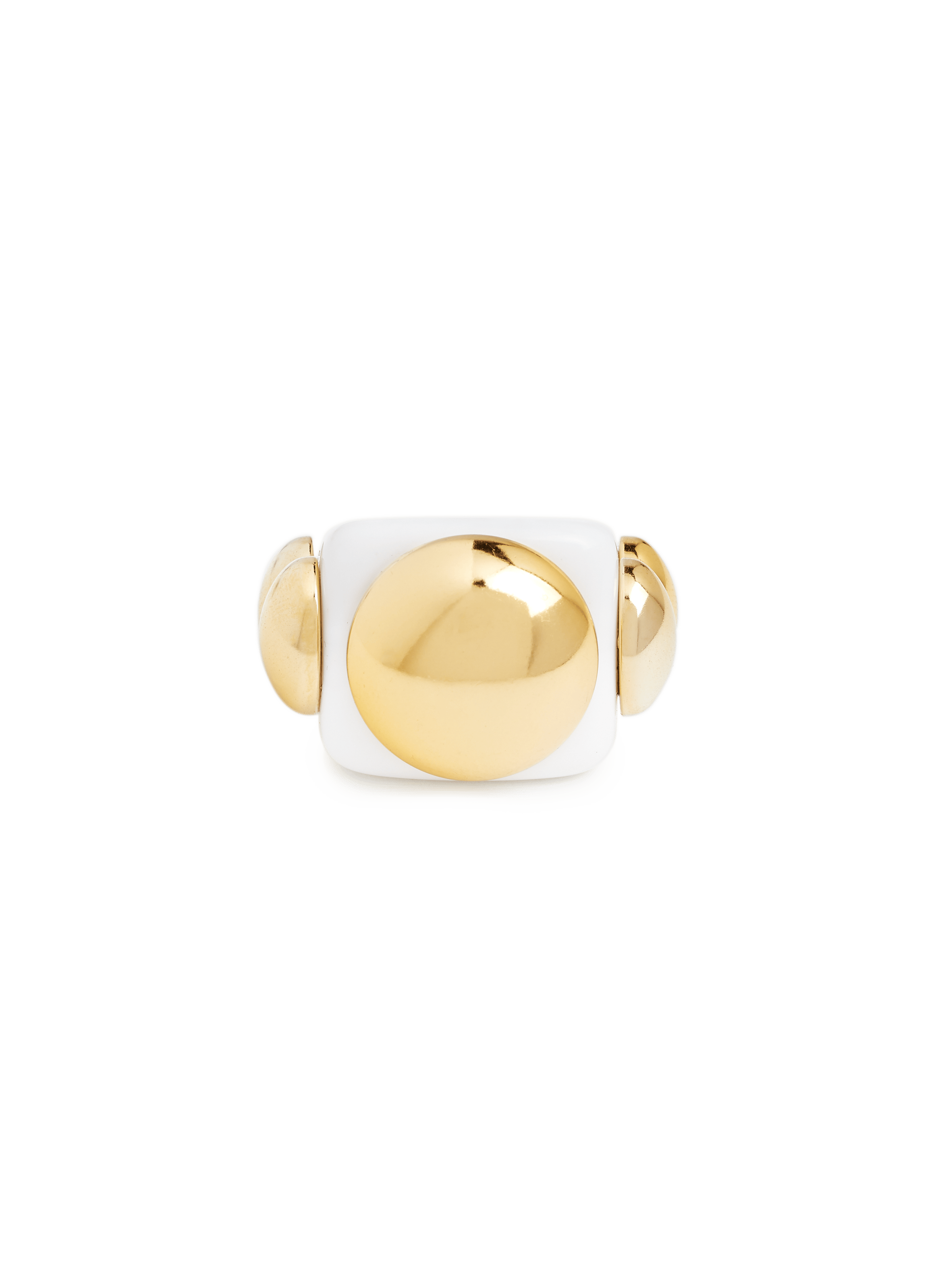 Total White Ring | LA MANSO