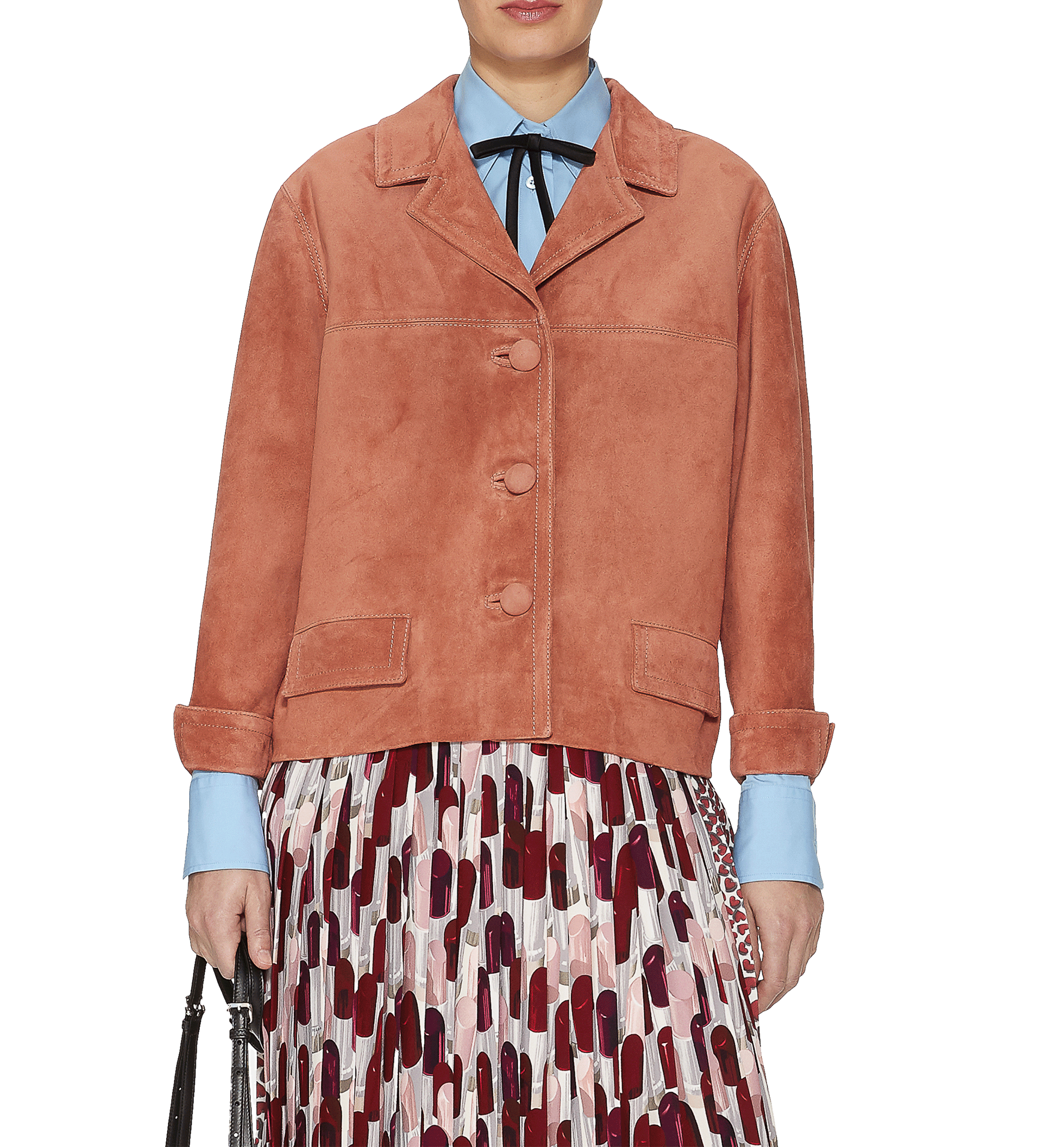 Suede Jacket | PRADA