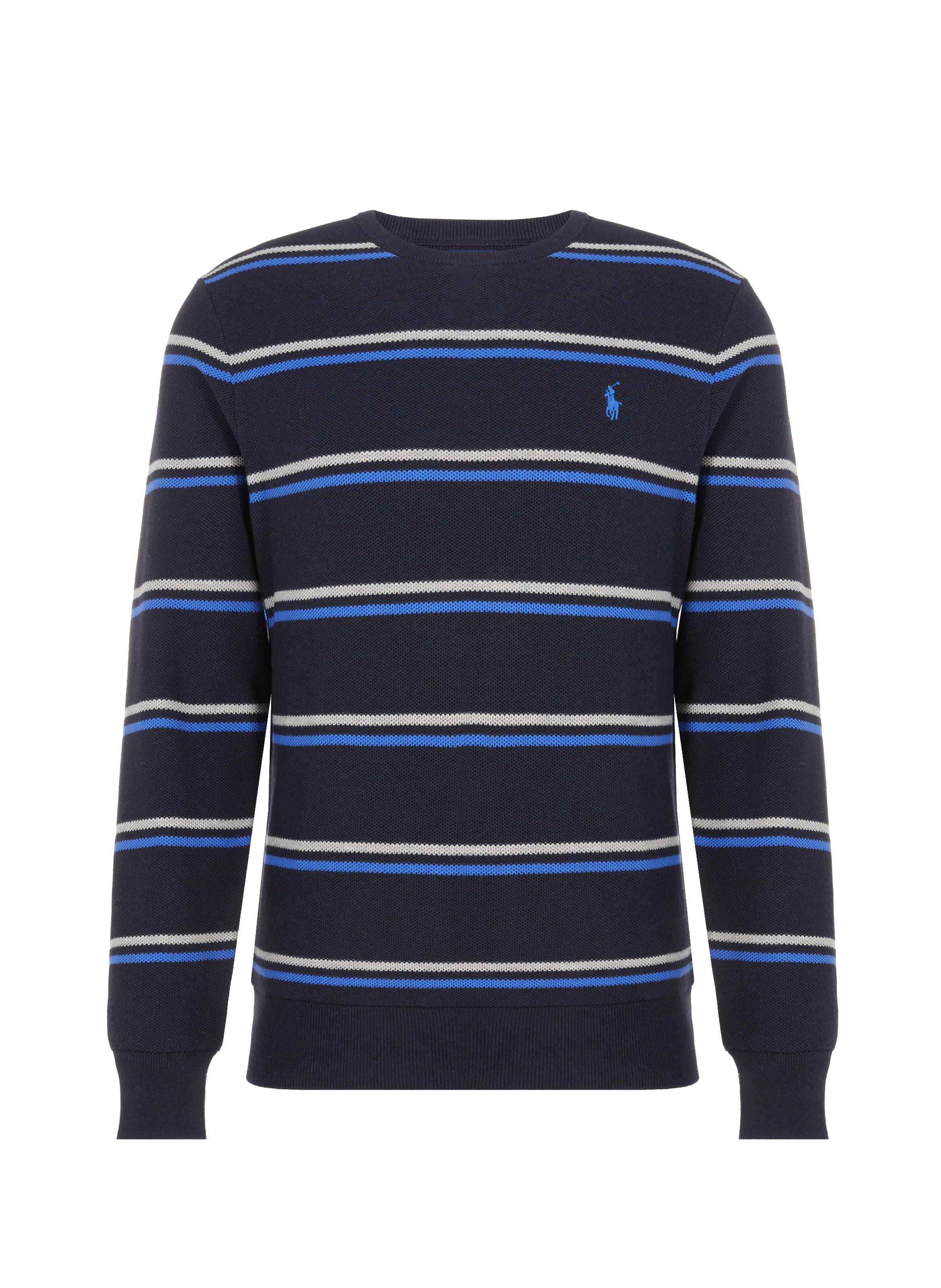 Striped cotton piqué jumper | POLO RALPH LAUREN
