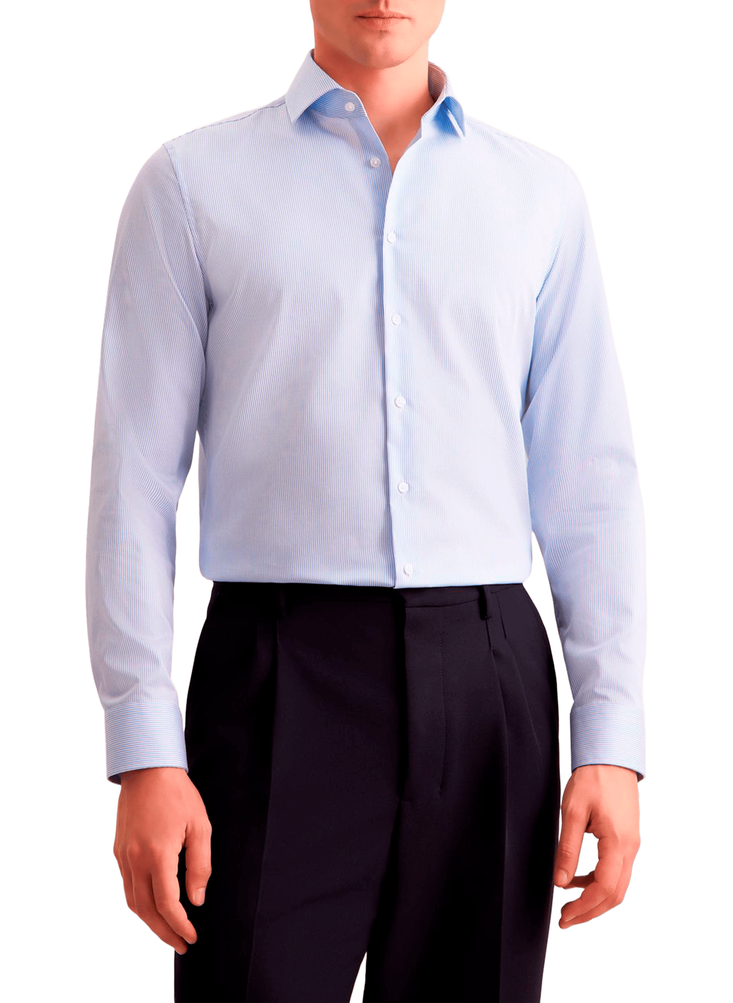 Chemise rayée slim en coton | SEIDENSTICKER