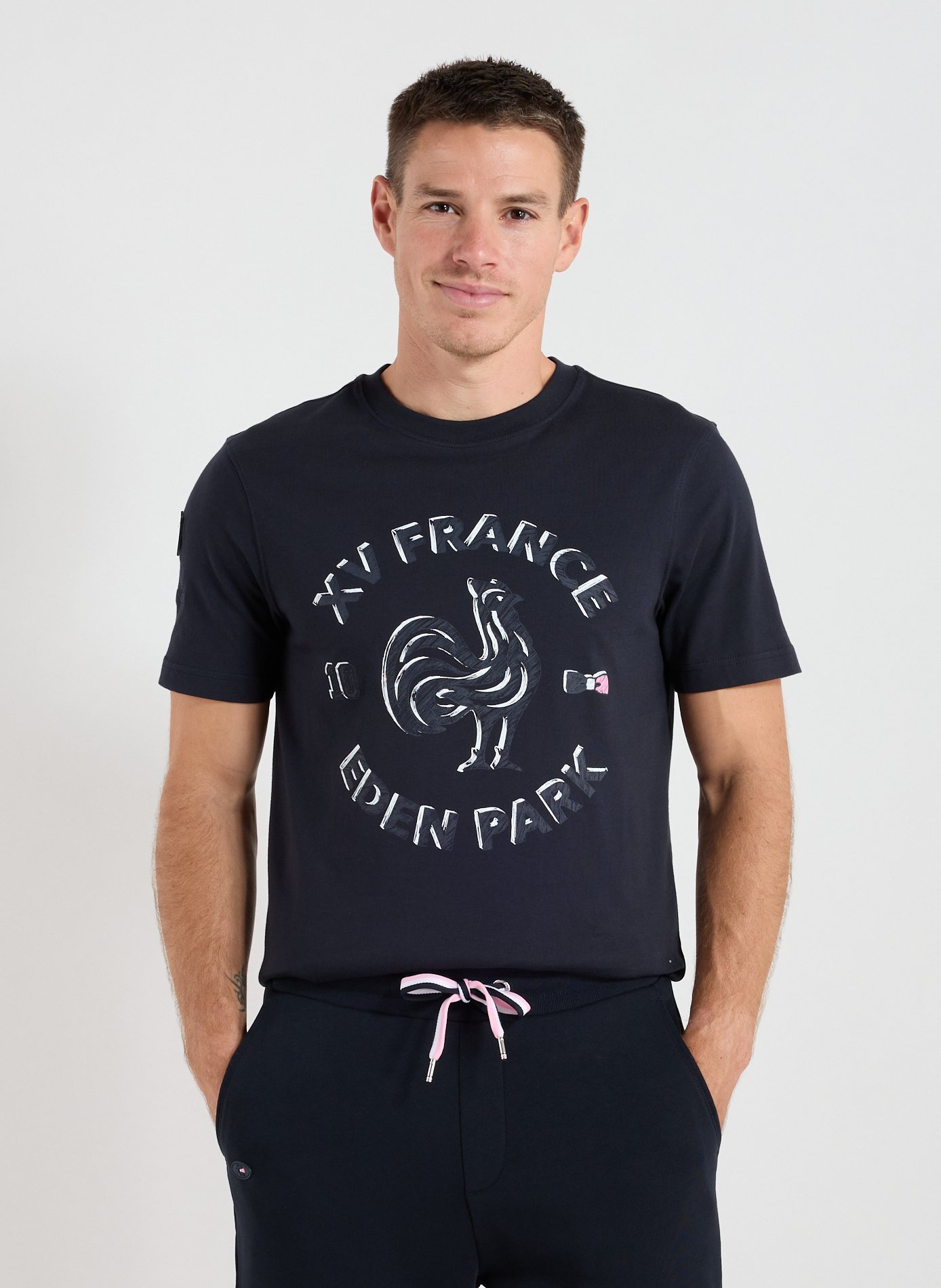T-shirt col rond en rond | EDEN PARK