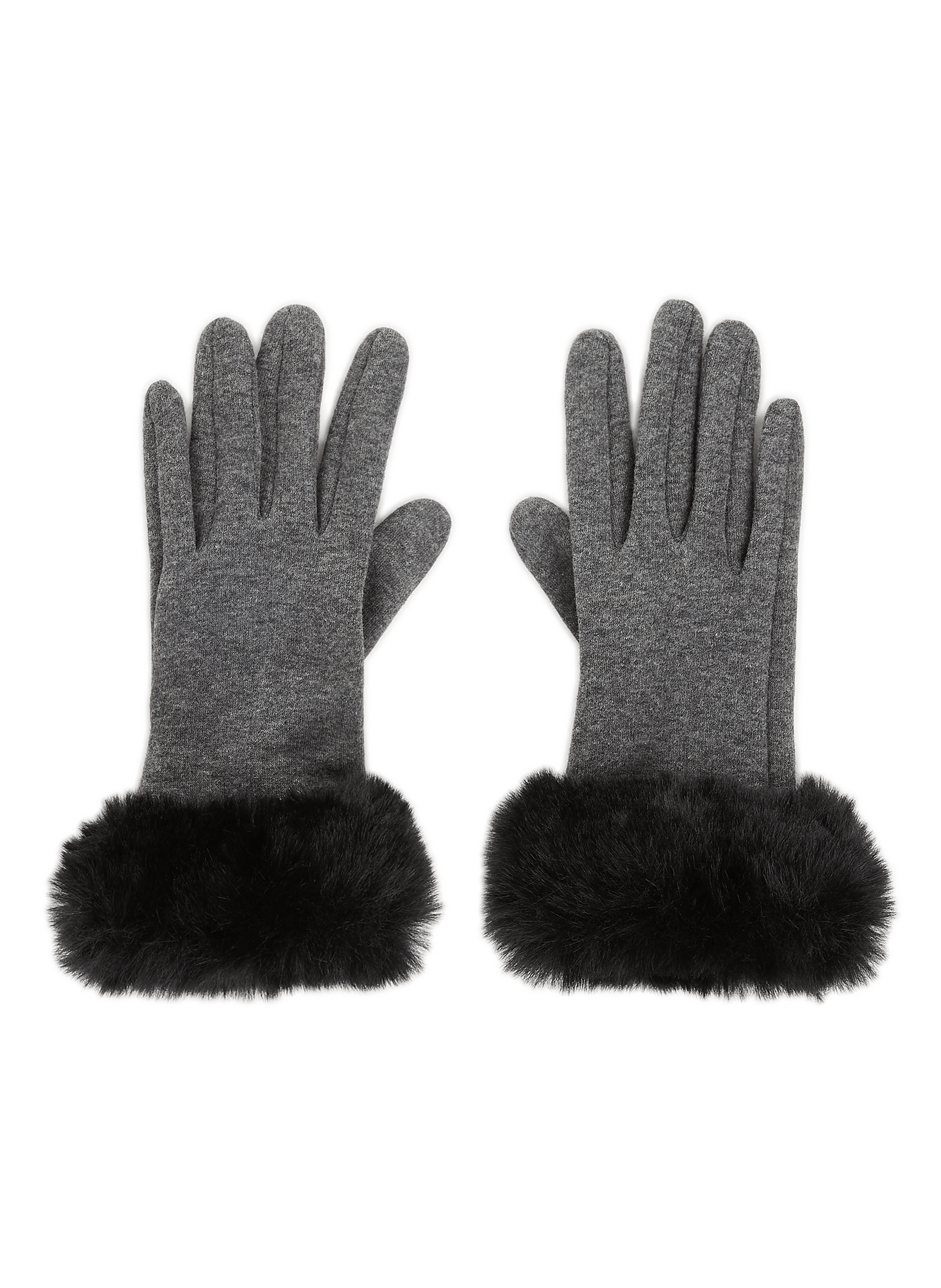 Faux fur gloves | SAISON 1865