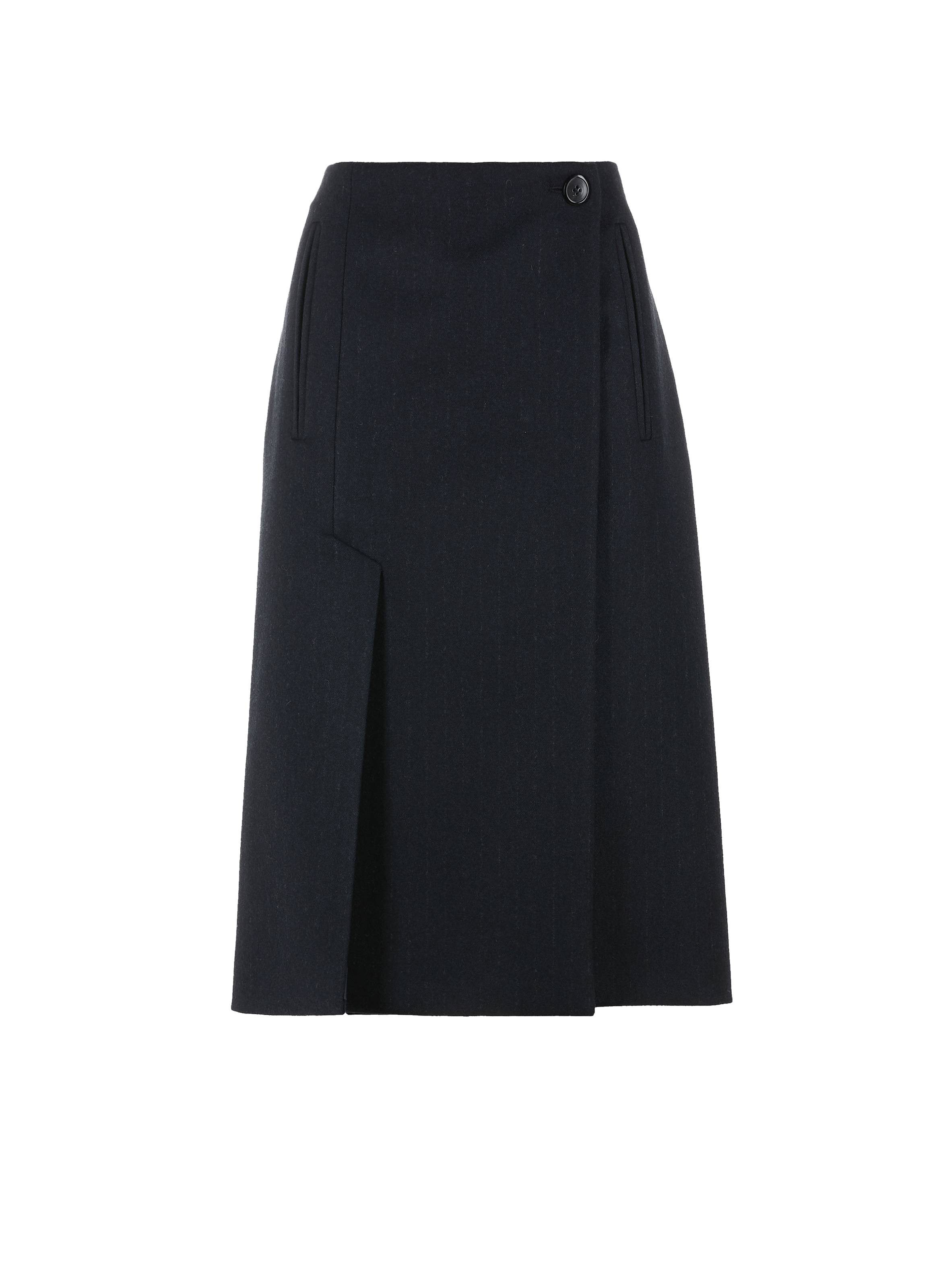 Wool midi skirt | PRADA