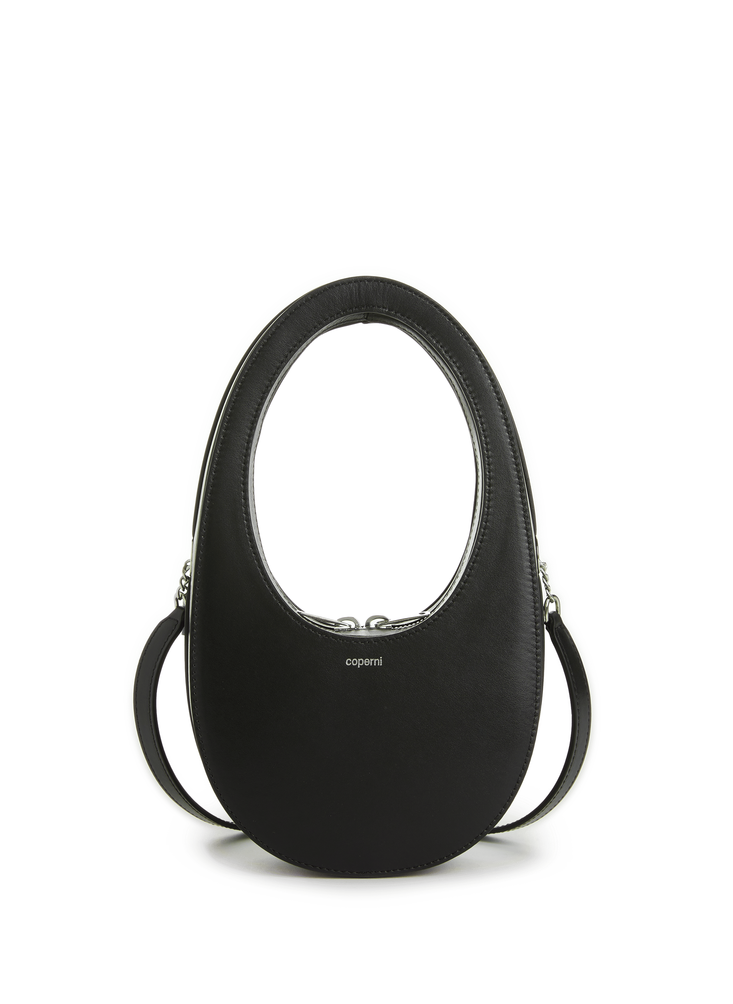 Sac à main mini Swipe à bandoulière en cuir | COPERNI