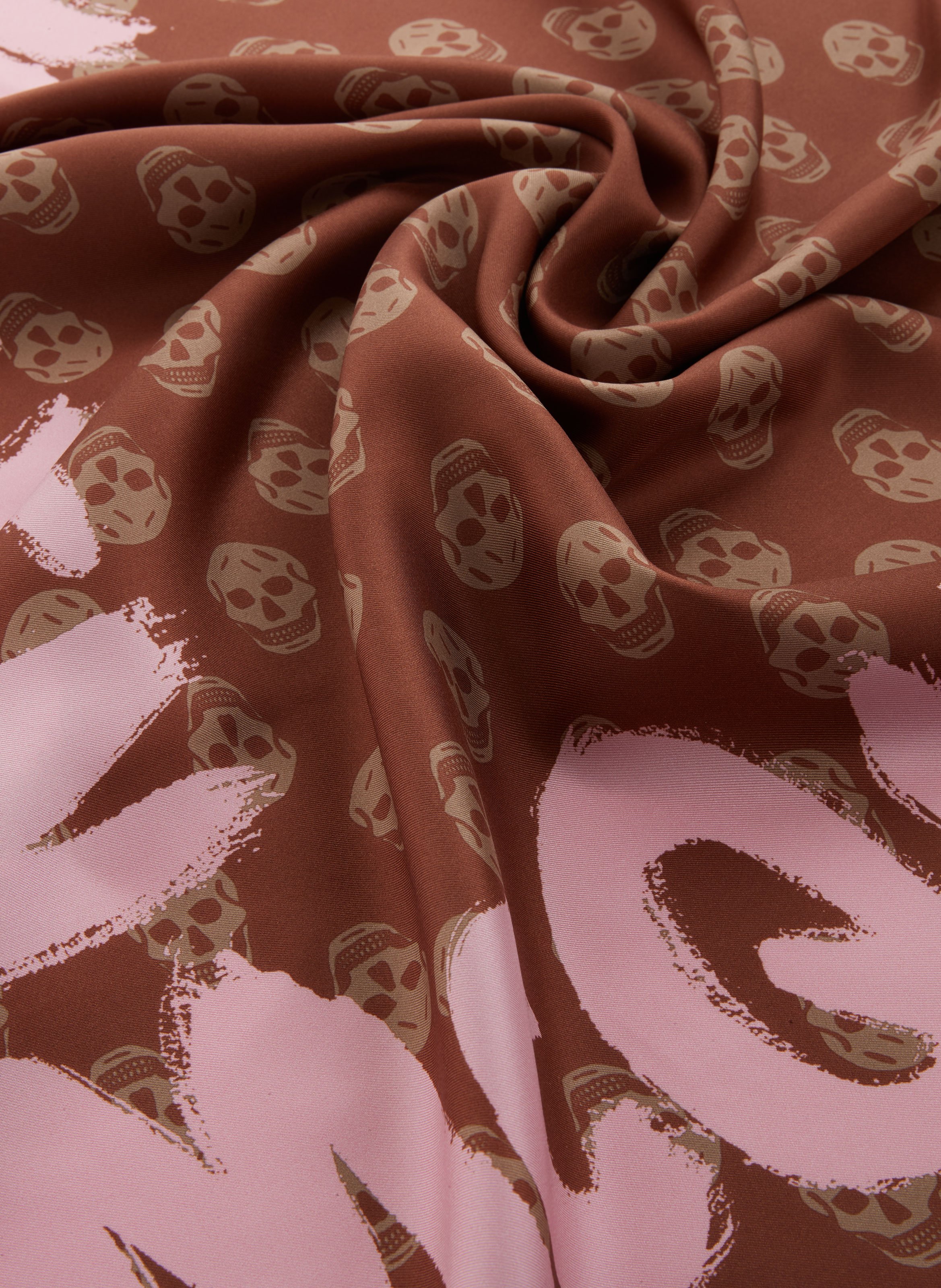 Foulard Graffiti Biker en soie