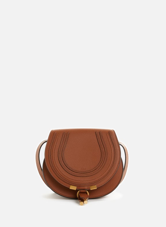 Marcie leather shoulder bag Brown by CHLOÉ CHLOÉ Marcie leather shoulder bag Brown