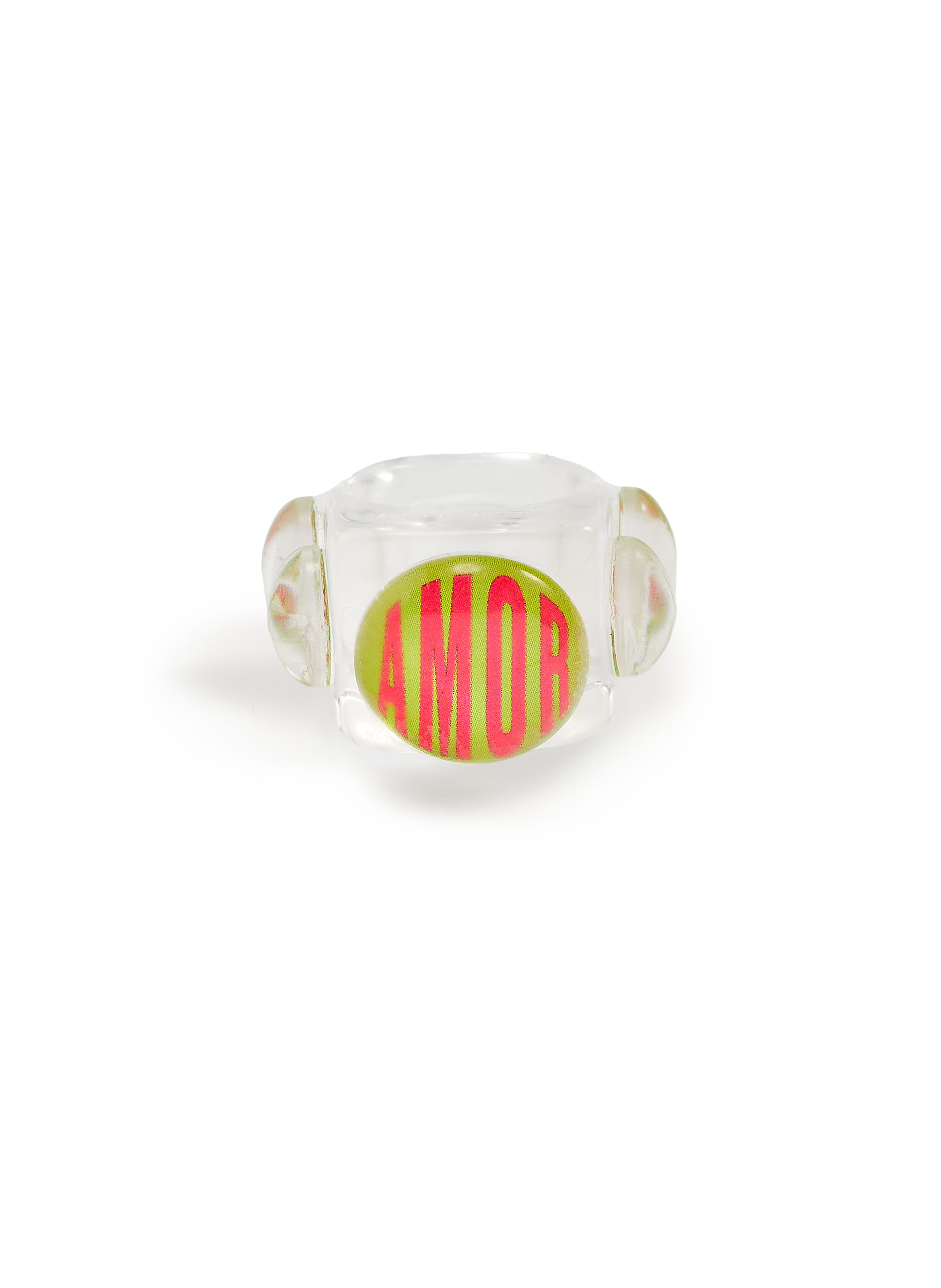 X TETIER - Bague Iconic Amor LA MANSO Multicolore