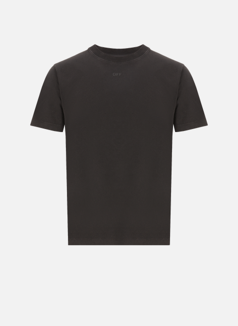 T-shirt en coton  BlackOFF-WHITE 