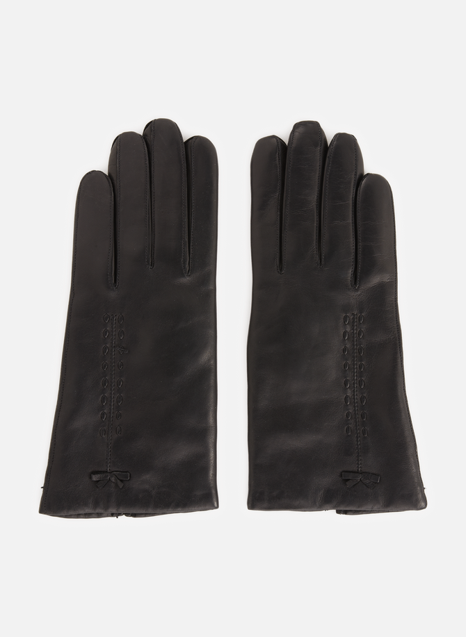 Leather gloves  MAISON FABRE