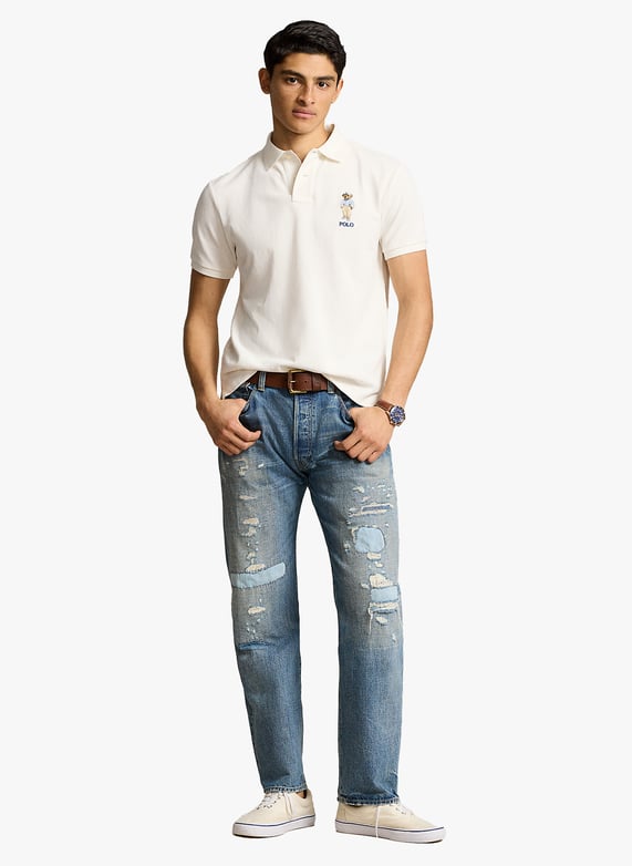 Polo en coton  | Blanc by POLO RALPH LAUREN Polo en coton  Blanc