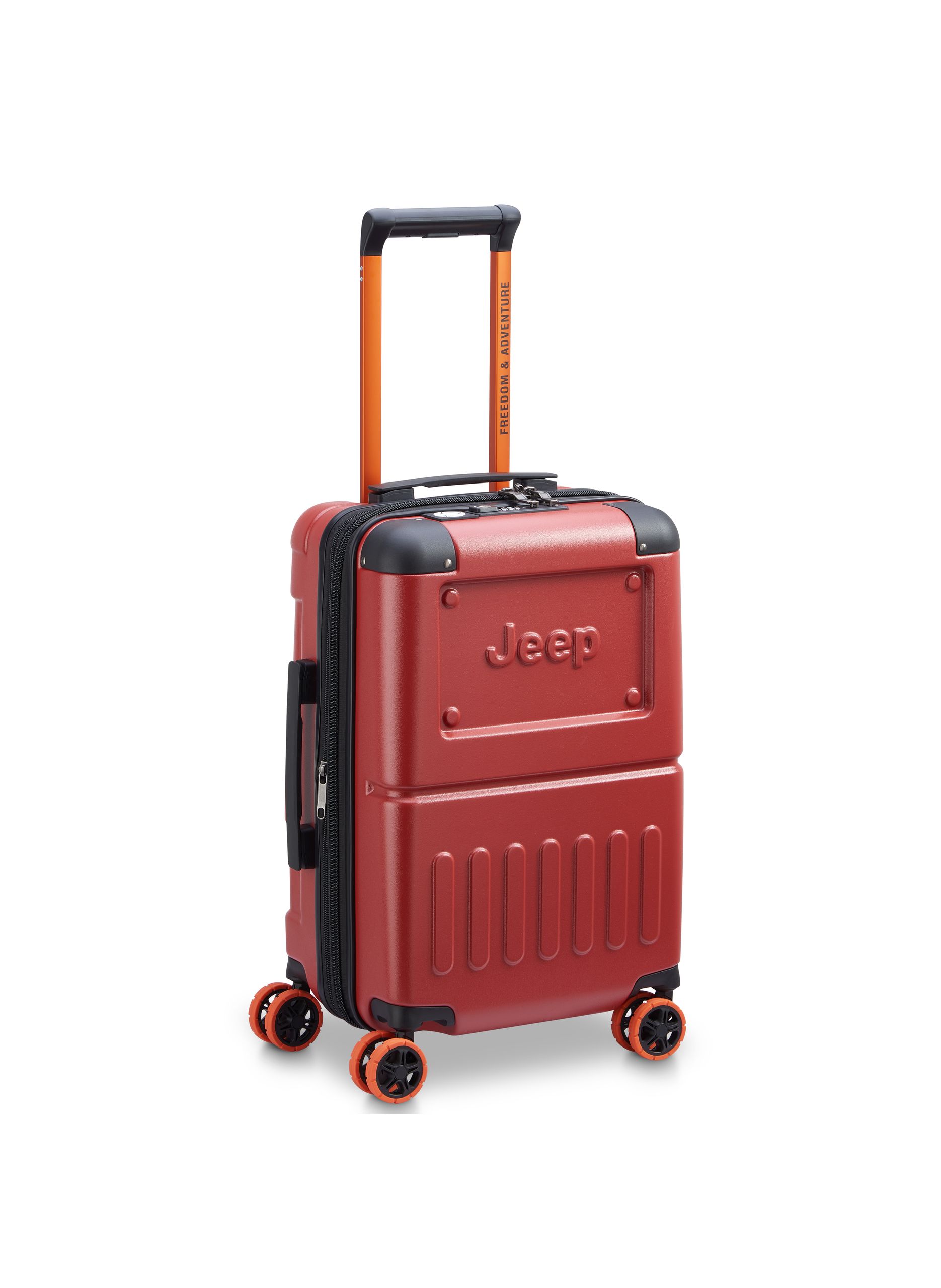 Valise cabine rigide taille s - jh002b JEEP Rouge
